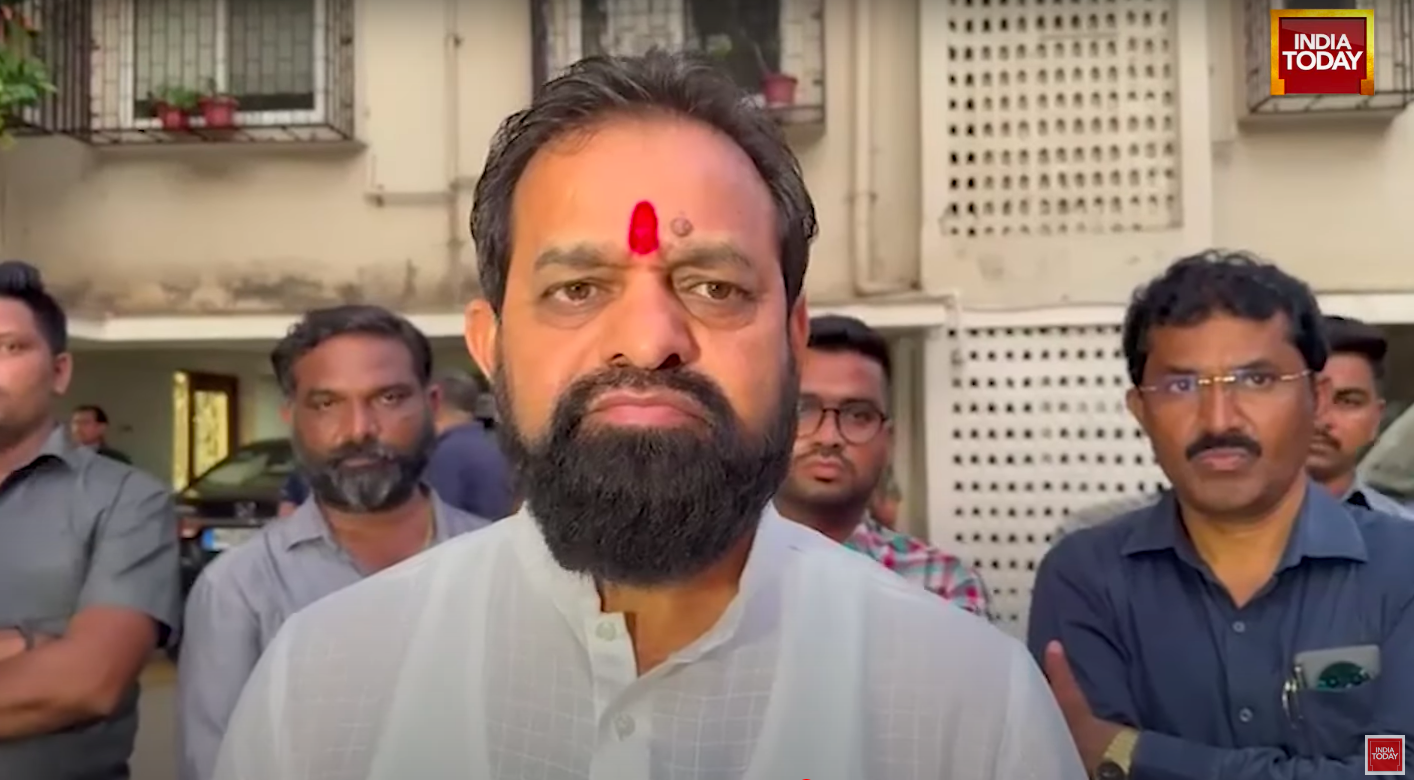 MLA Dilip Mama Lande speaking to reporters about the tragedy. | Source: YouTube/India Today