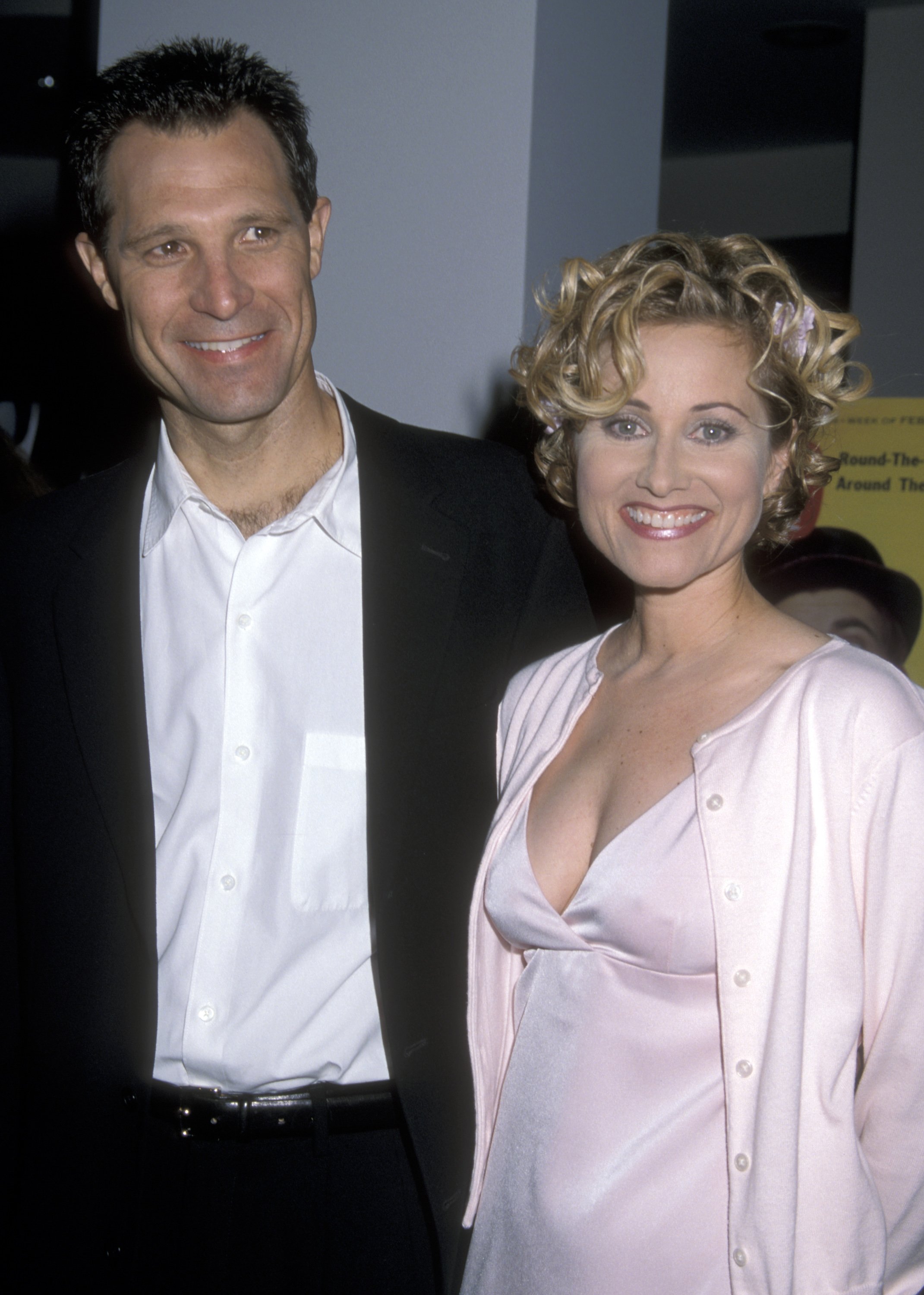 Actress Maureen McCormick and husband Michael Cummings on September 15, 1998 in Beverly Hills California | Source: Getty Images