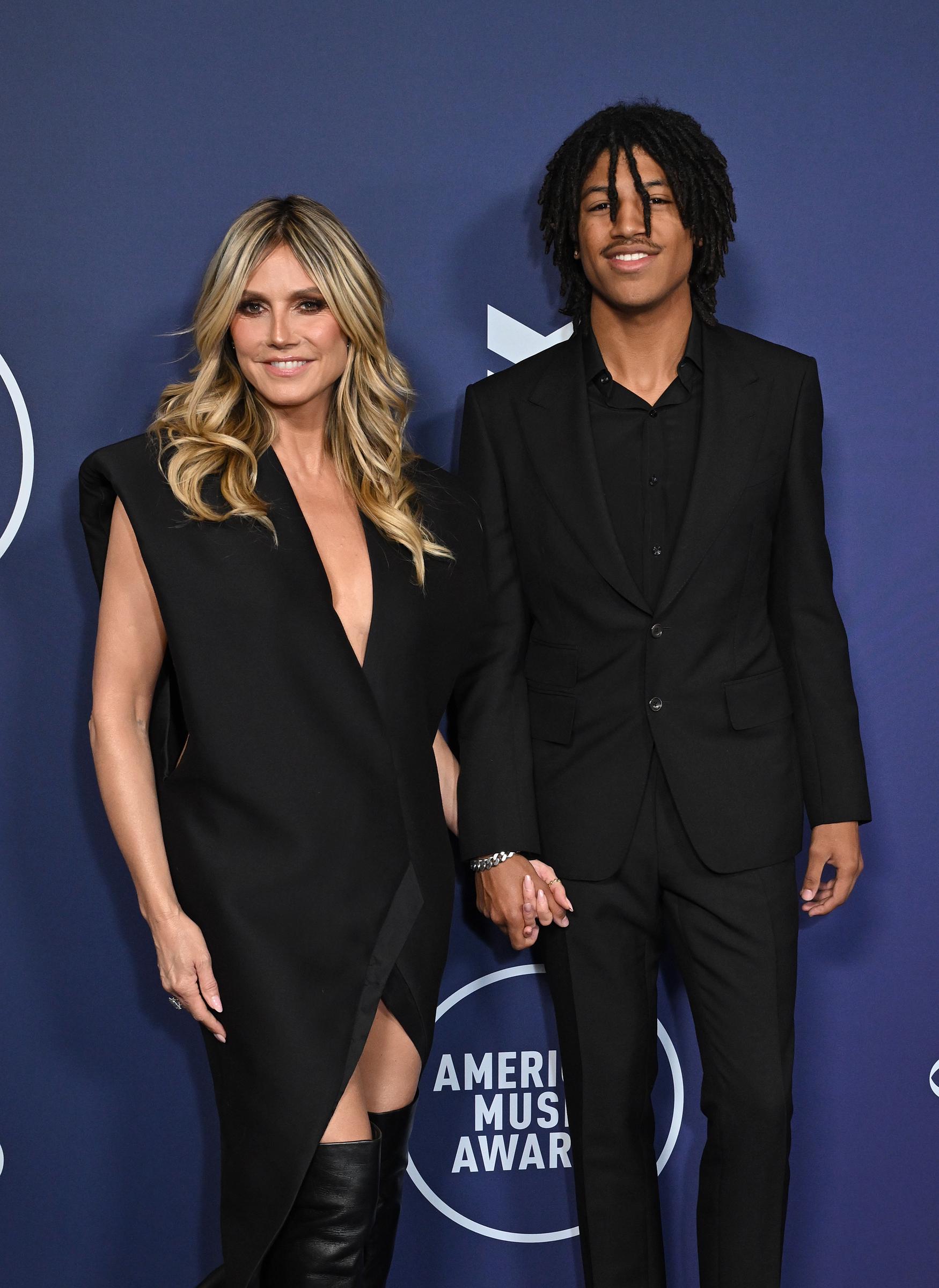 Heidi Klum and Henry Samuel attend the 2025 American Music Awards at Fontainebleau Las Vegas on May 26, 2025, in Las Vegas, Nevada. | Source: Getty Images
