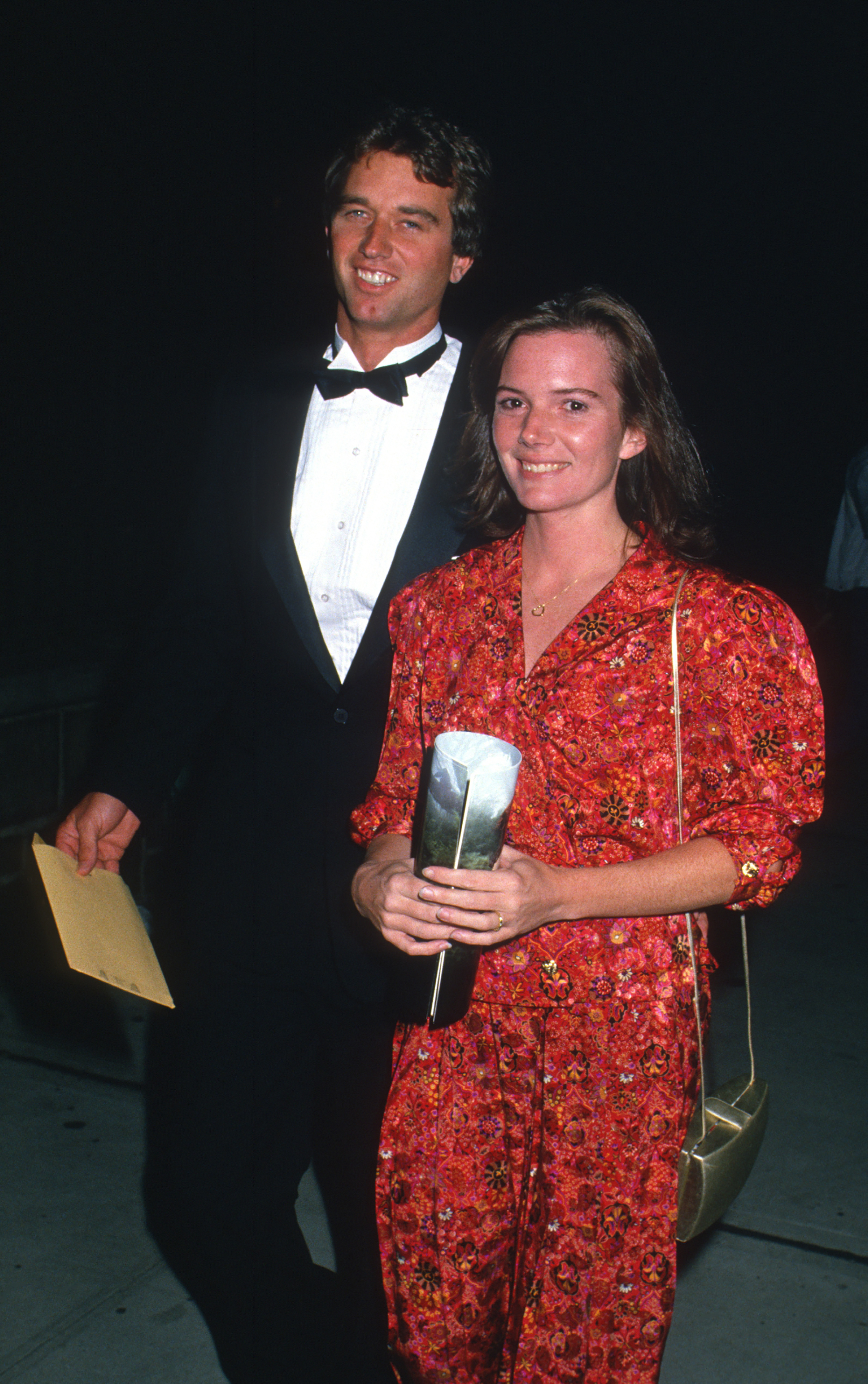 Robert F. Kennedy Jr. and Emily Ruth Black at a premiere of "Gorillas in the Mist" at the Beekman Theater in New York on September 14, 1988. | Source: Getty Images