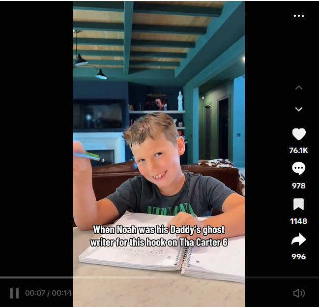 Noah "Buddy" DeFord, from a post dated June 11, 2025 | Source: Tiktok/@xomgitsbunnie