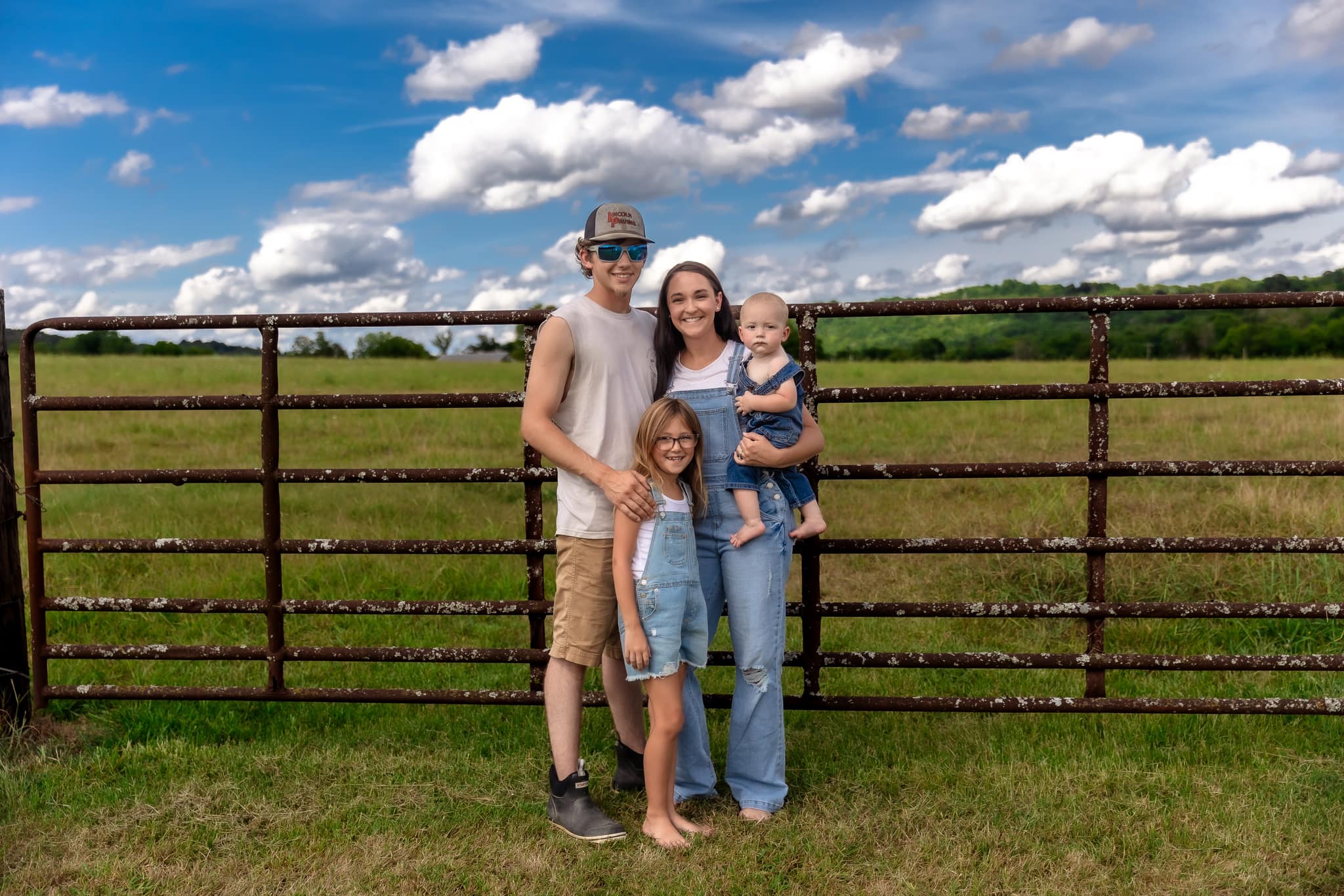Lane, Baleigh, Brynlee, and Sawyer Smith, from a post dated August 14, 2024 | Source: Facebook/lanesmith