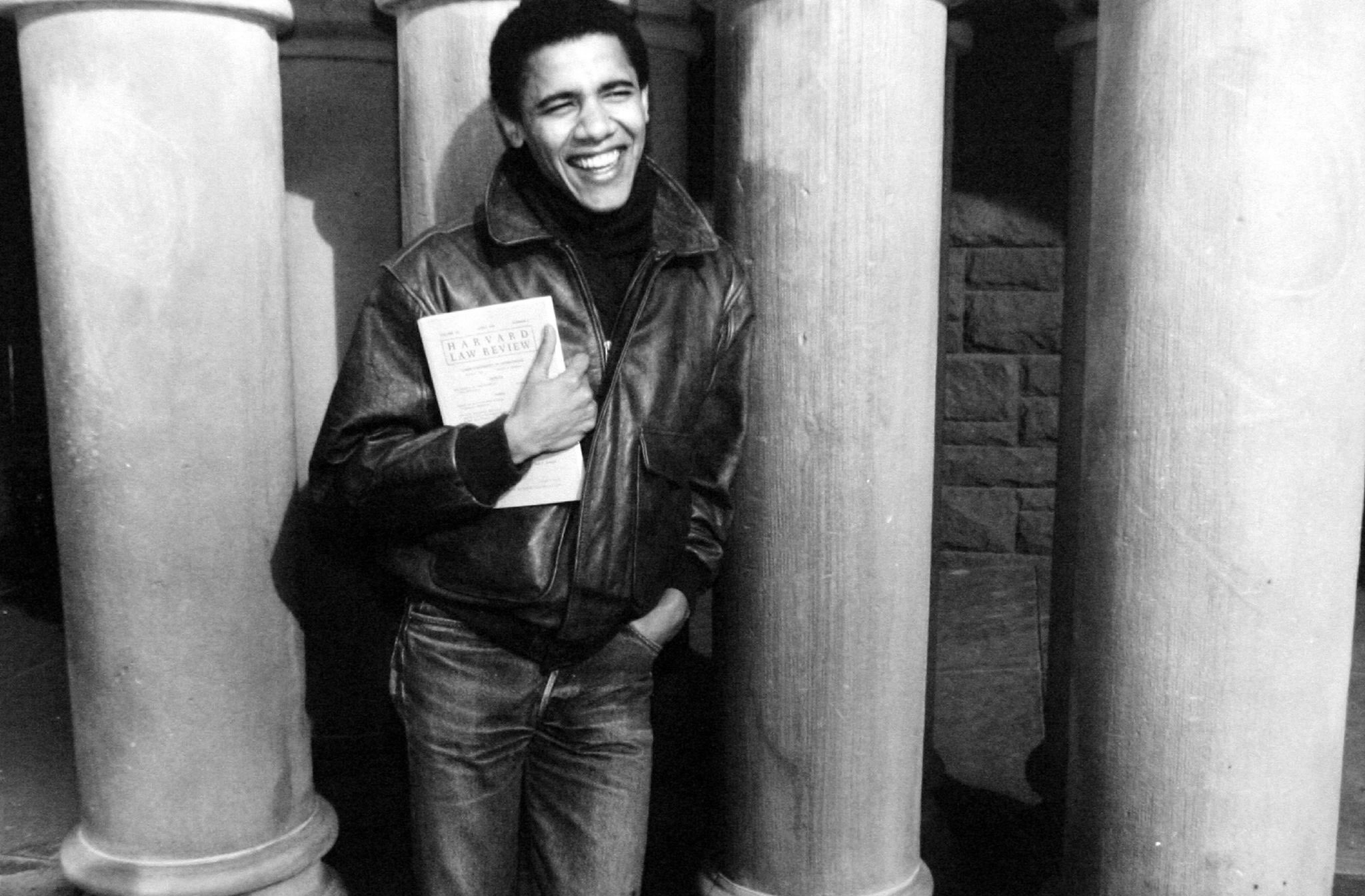 Barack Obama as a student at Harvard University, circa 1992 | Source: Getty Images