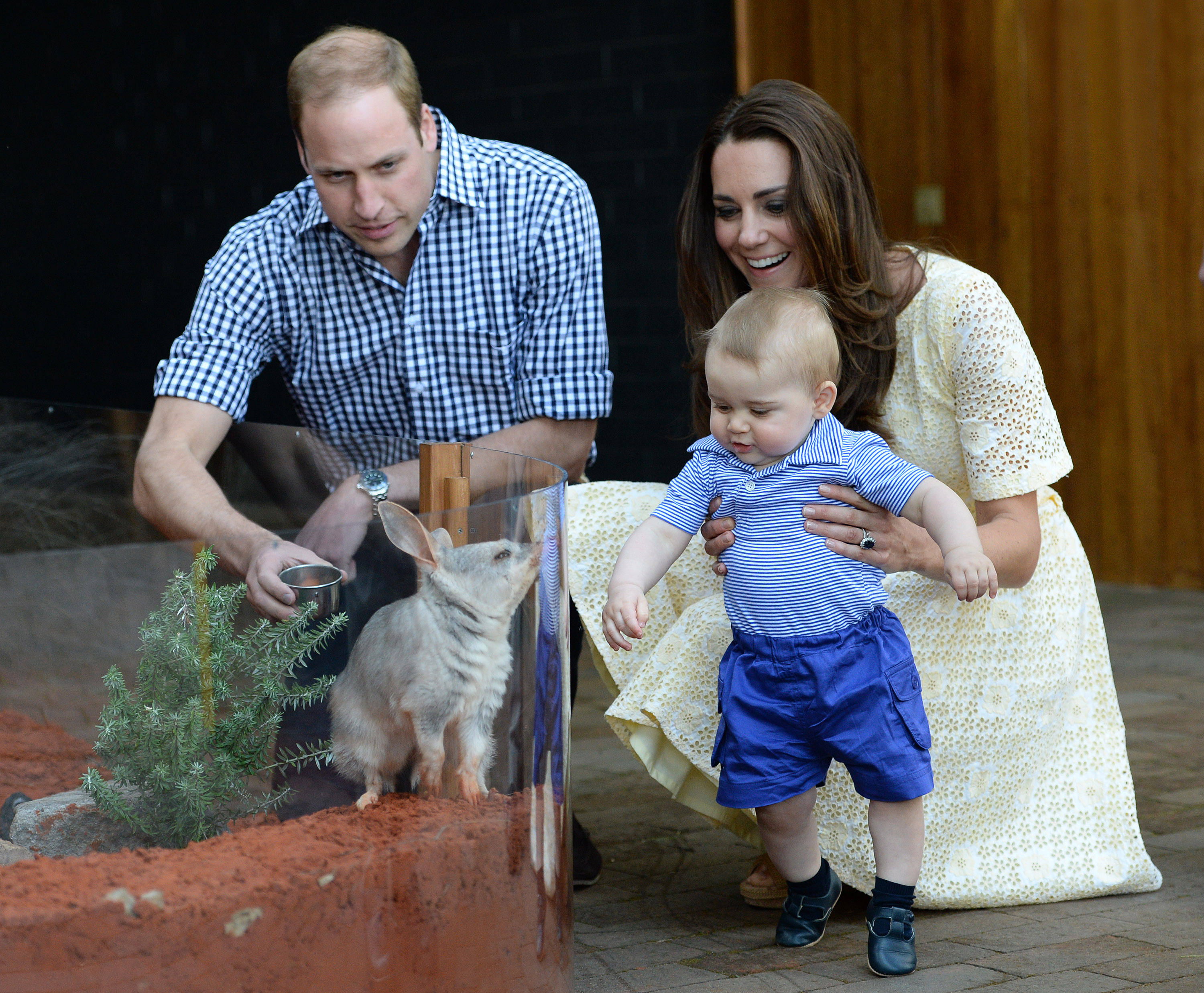 Less than a year later, George joined William and Catherine on their first official overseas trip with their son, including a visit to Sydney’s Taronga Zoo on April 20. The baby prince’s encounter with a bilby named George became one of the early public moments in a childhood increasingly documented alongside his parents.