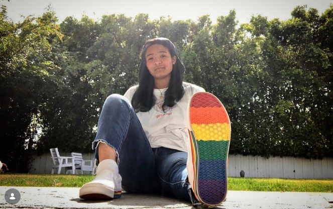 Kai Wayans in a post celebrating Pride on June 2, 2019 | Source: Instagram/marlonwayans
