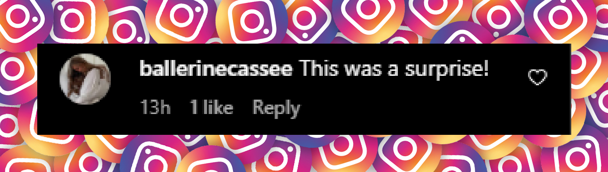 A fan comments on Billy Cyrus and Elizabeth Hurley's public appearance, dated May 2025 | Source: Instagram/justjared