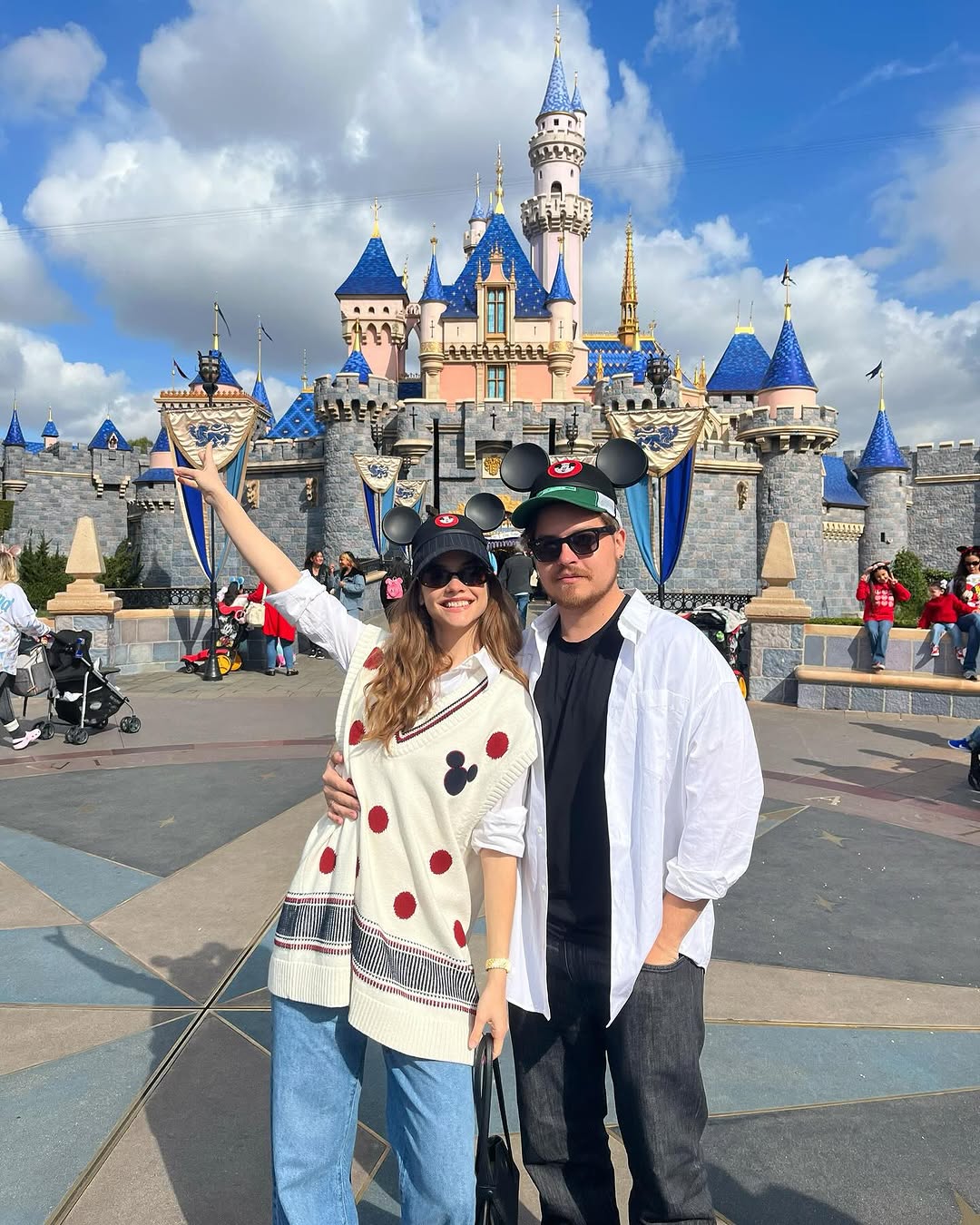 Barbara Palvin and Dylan Sprouse, posted on February 15, 2025. | Source: Instagram/realbarbarapalvin