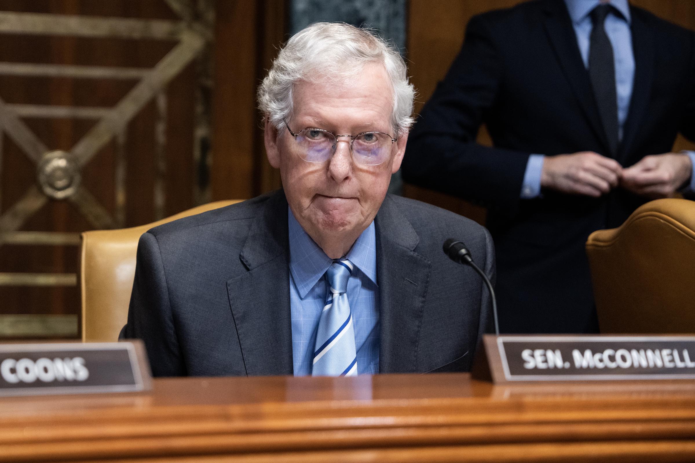 McConnell has said his recovery from childhood polio shaped his outlook long before he entered public service. He later became a vocal supporter of international efforts to eradicate the disease through vaccination. | Source: Getty Images