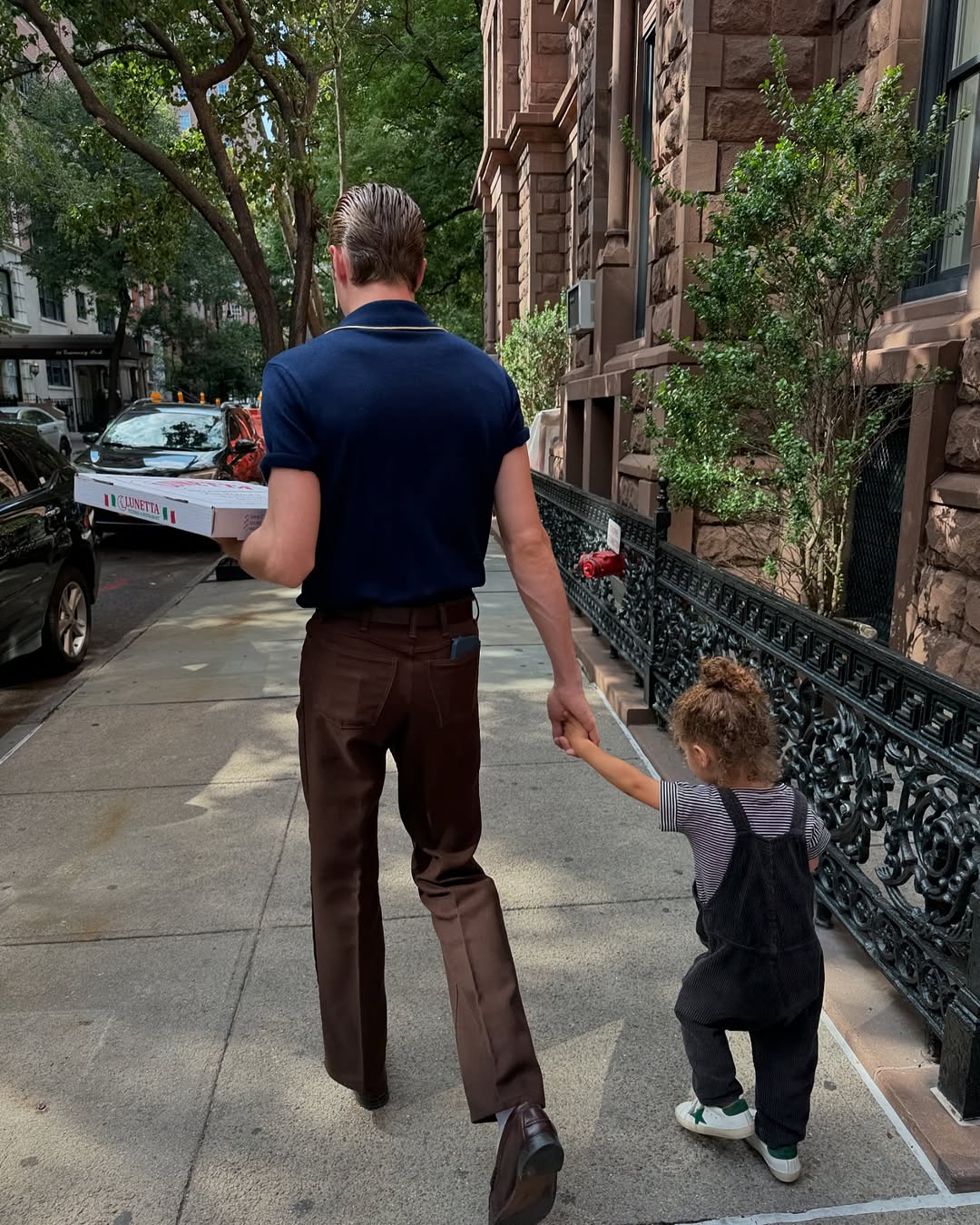 Lucky Smith seen with one of his children, from a post dated September 17, 2024 | Source: Instagram/naraaziza