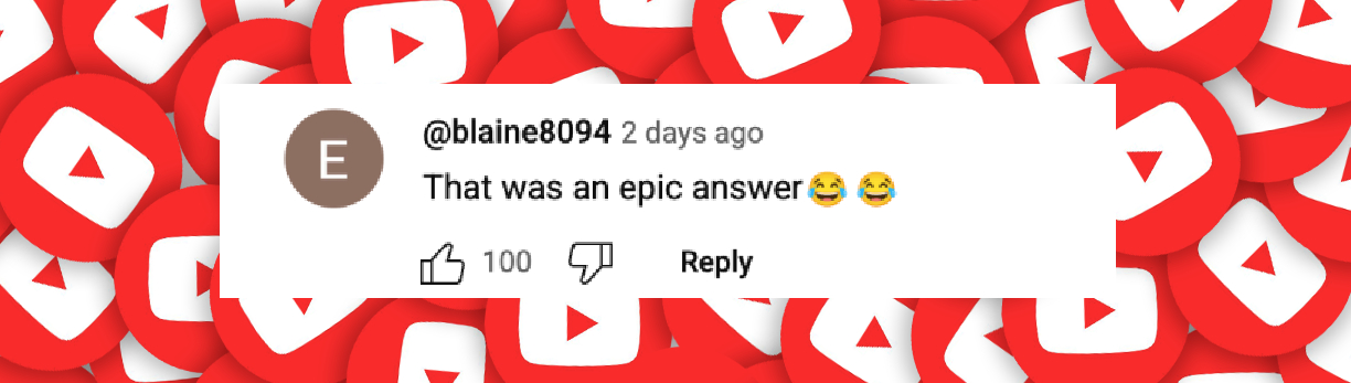 A fan comments on Donald Trump's response on the viral video of Emmanuel and Brigitte Macron, dated May 2025 | Source: YouTube/NewYorkPost