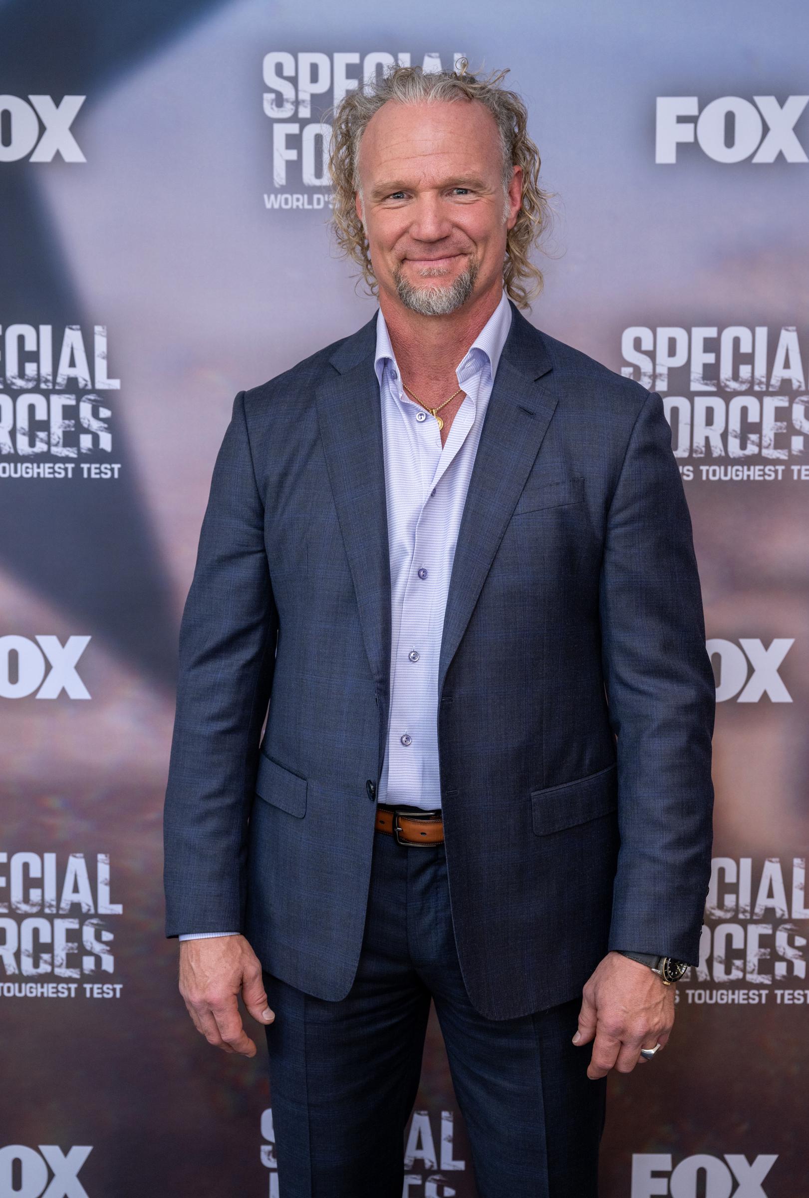 A family transformed: Kody Brown attends the Fox "Special Forces" red carpet in Los Angeles in 2025, after his marriages to Christine, Janelle, and Meri had come to an end. | Source: Getty Images
