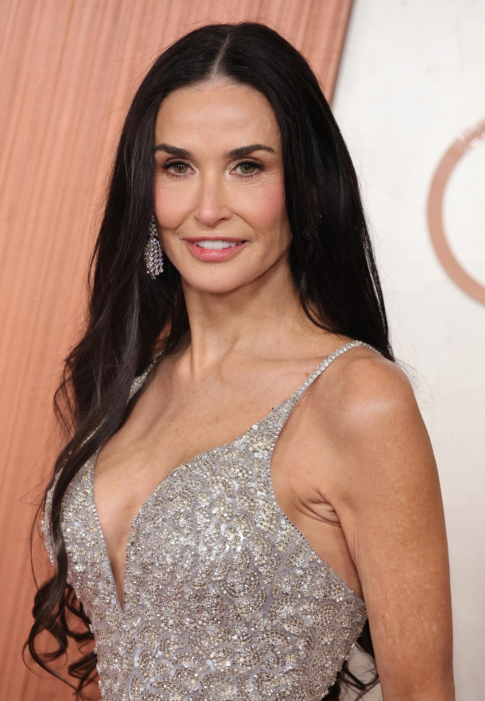 Demi Moore smiles at the 97th Academy Awards on March 2, 2025 | Source: Getty Images | Source: Getty Images