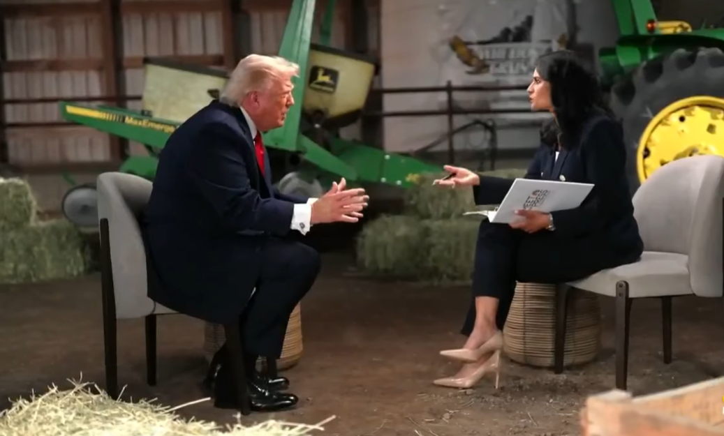President Donald Trump and Kristen Welker seen in a post dated June 8, 2026 | Source: Instagram/amyklobuchar
