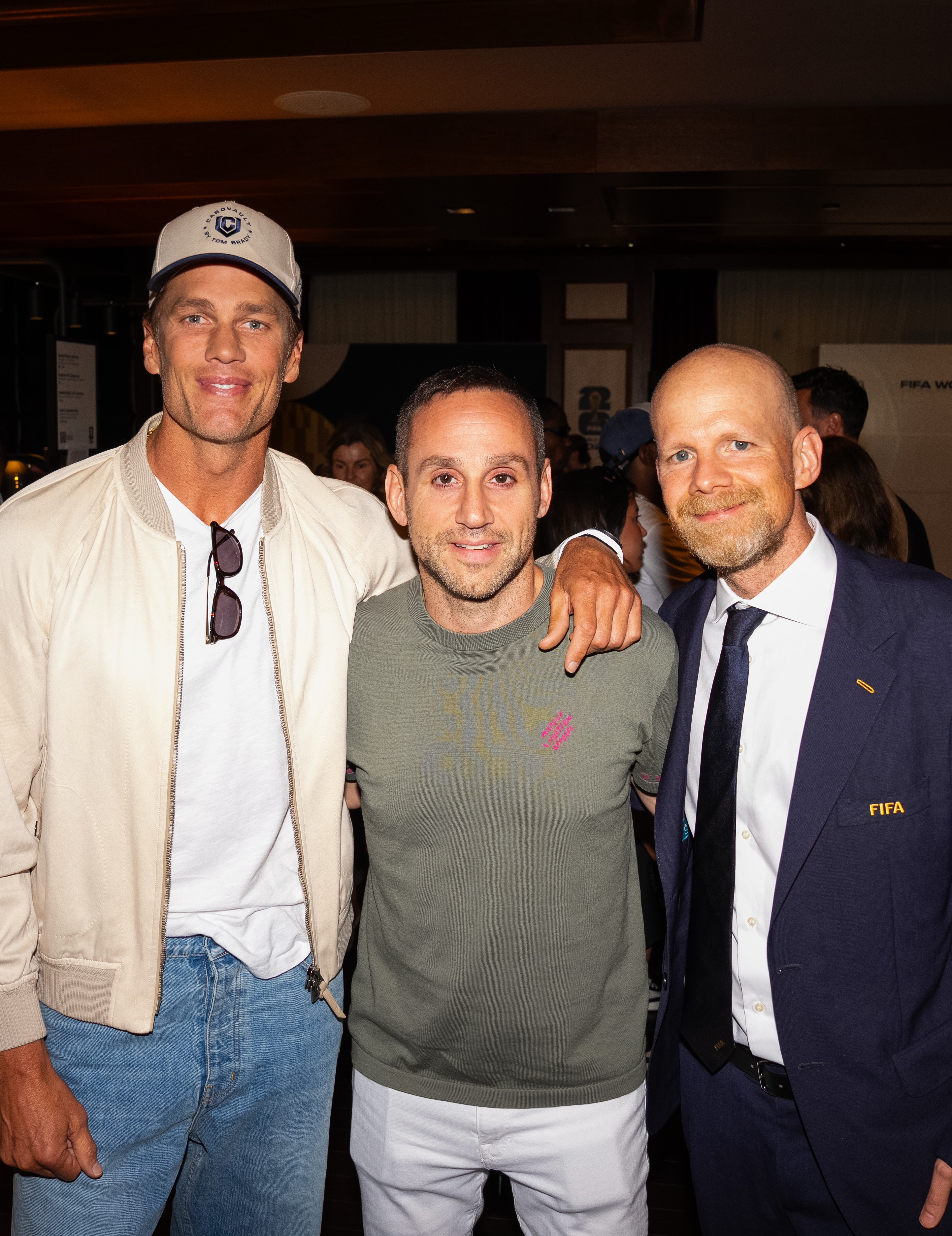 The former quarterback's tournament access extended beyond the stands and into exclusive behind-the-scenes spaces. His presence followed his earlier appointment as an assistant for the 2026 World Cup Final Draw. | Source: Instagram/tombrady