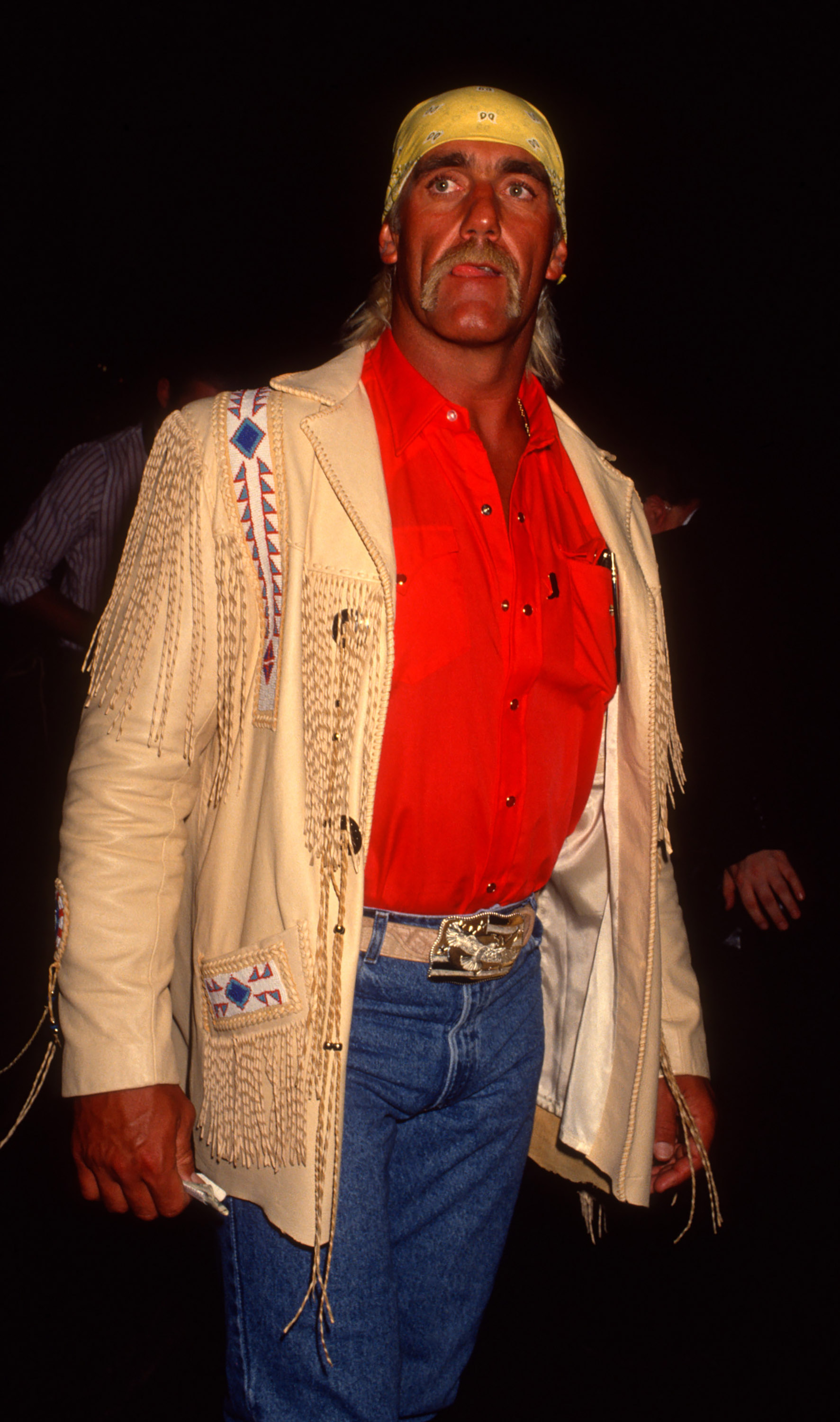 Hulk Hogan attends an event amid the fallout from his first marriage, as his attorney later pushed back against Linda’s claims over what she was owed after their divorce. | Source: Getty Images