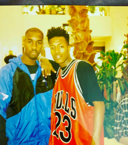 Flex Alexander posing with a friend in a nostalgic photo, posted on December 20, 2020. | Source: Instagram/flexaforeal