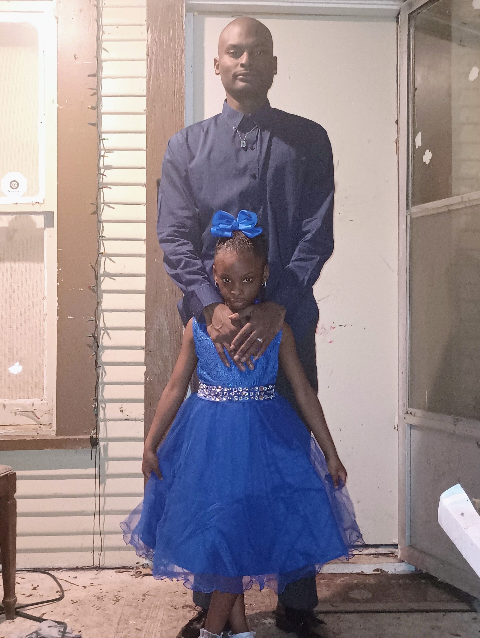 Shamar Elkins seen with one of his daughters in a post dated February 8, 2025 | Source: Facebook/shaneiqua.elkins