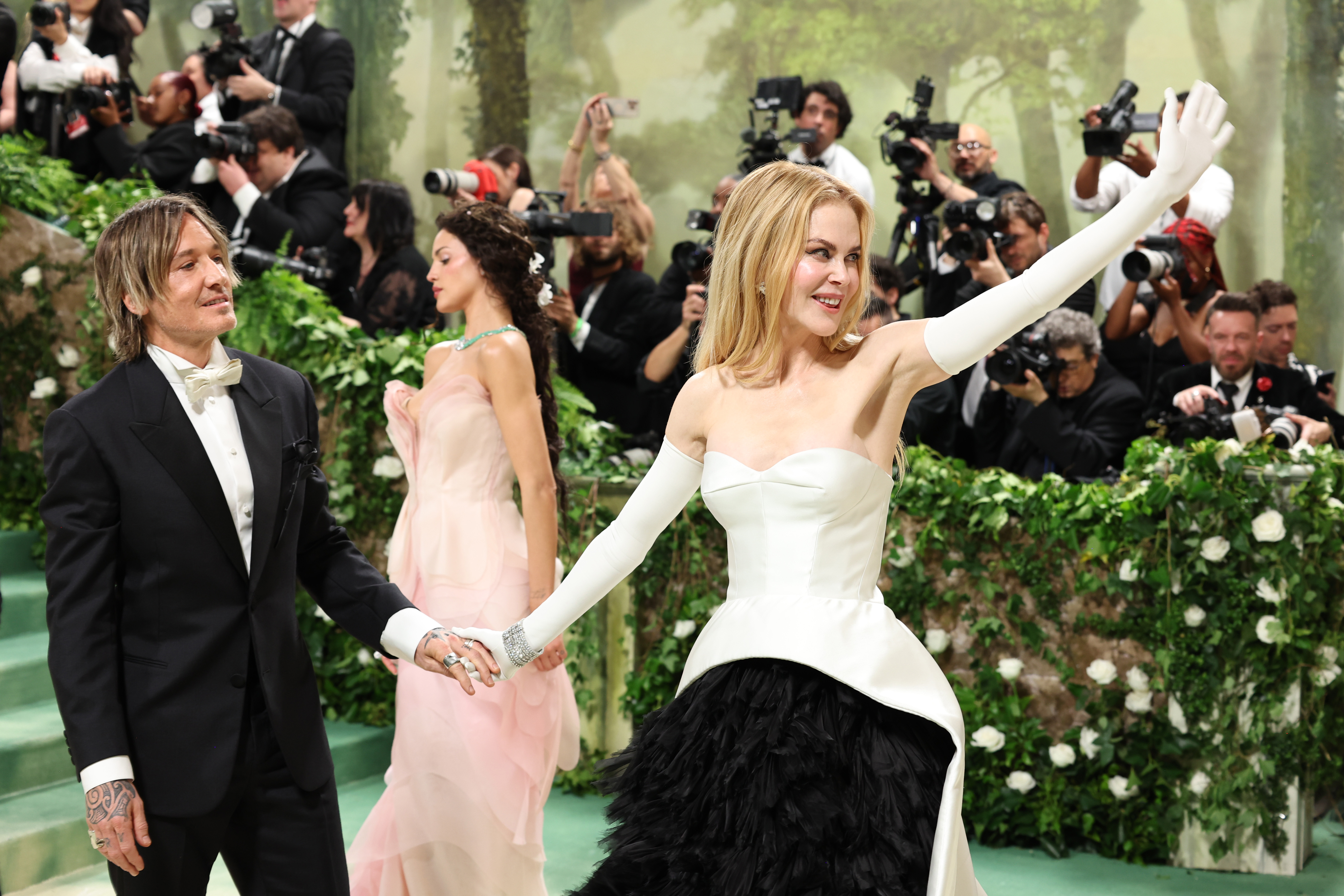 Keith Urban and Nicole Kidman attend The Met Gala Celebrating "Sleeping Beauties: Reawakening Fashion" at The Metropolitan Museum of Art on May 6, 2024, in New York City | Source: Getty Images