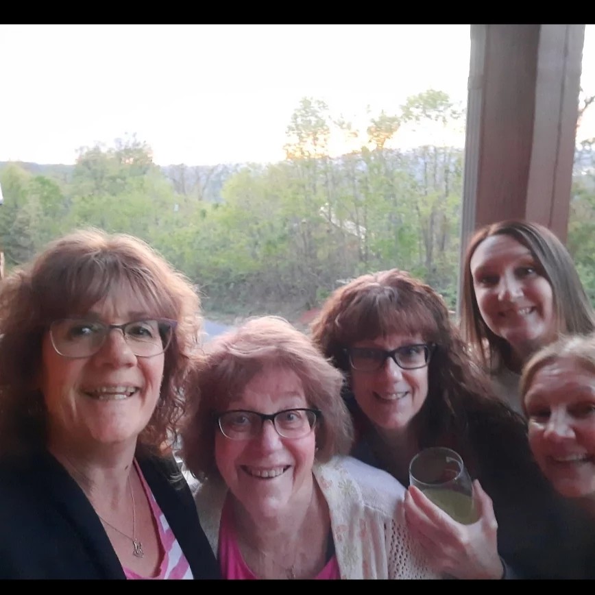 Janet Martin Swallow seen with friends in a picture dated May 2024 | Source: Facebook/janet.swallow.31