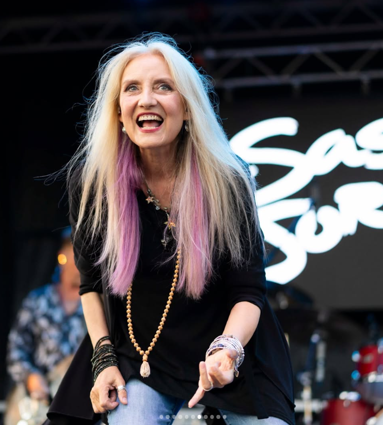 Sass Jordan performs onstage before health concerns brought her 2026 performance schedule to an early end. Her remaining appearances were canceled after she was advised to step away from professional commitments and focus on her health. | Source: Instagram/sass.jordan