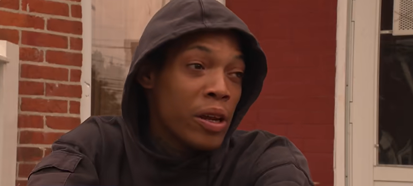 A grieving family member speaks to a reporter while wearing a black hoodie, describing the devastating personal losses caused by the deadly shooting in Erie, Pennsylvania. He expressed heartbreak over losing his daughter and the mother of his child, reflecting the profound impact the tragedy has had on surviving relatives. | Source: YouTube/CBS Pittsburgh
