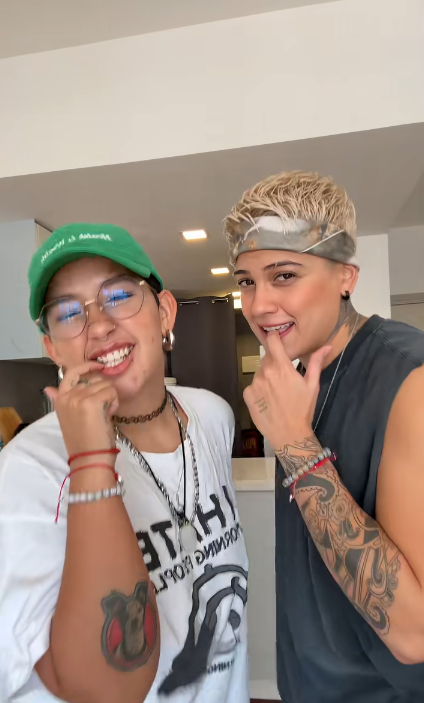 Romina Marcos and Laura Salazar | Source: TikTok/romimarcos