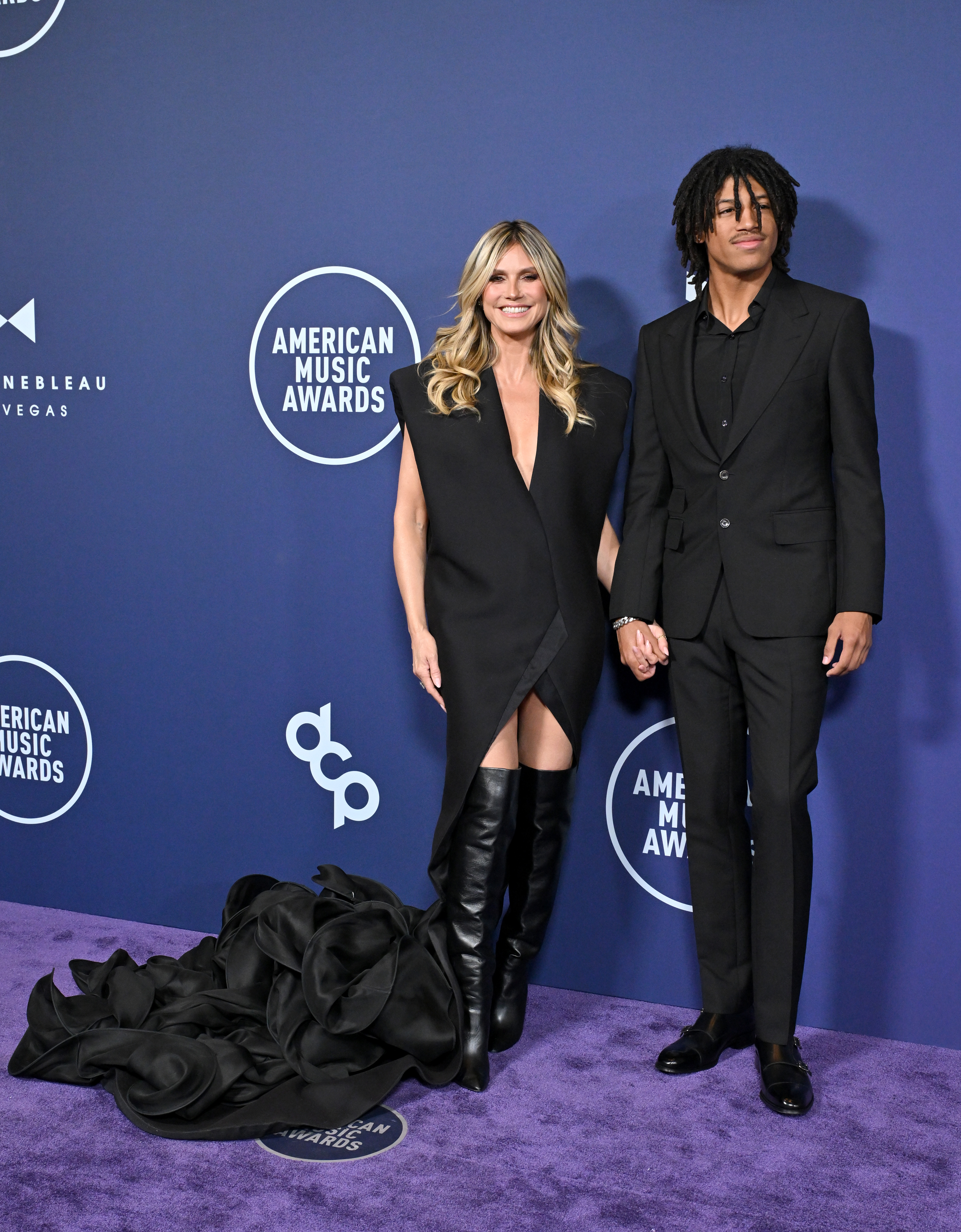 Heidi Klum and Henry Samuel attend the 2025 American Music Awards at Fontainebleau Las Vegas on May 26, 2025, in Las Vegas, Nevada. | Source: Getty Images