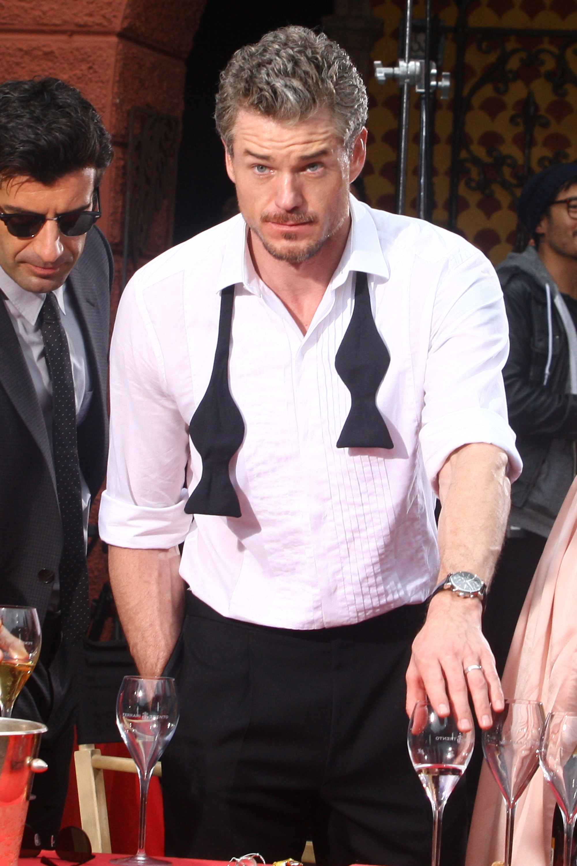 Eric Dane is seen on IWC spot in Portofino, Italy on May 8, 2010. | Source: Getty Images