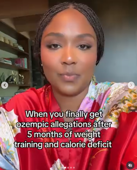 Lizzo from a post dated September 20, 2024. | Source: Instagram/lizzobeeating