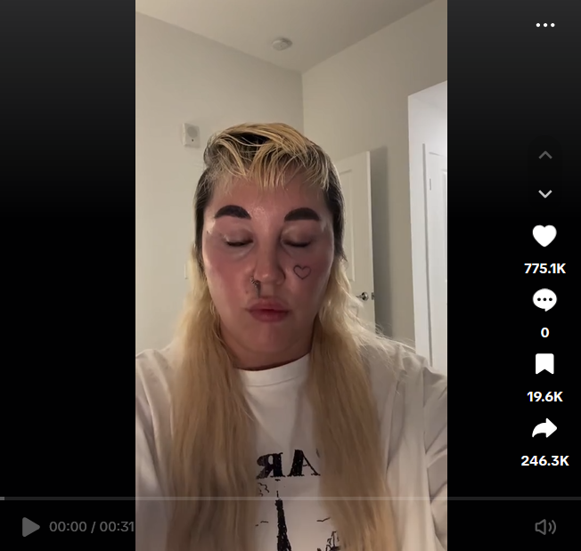 Amanda Bynes from a post dated May 18, 2025 | Source: Tiktok/@amanda.bynes