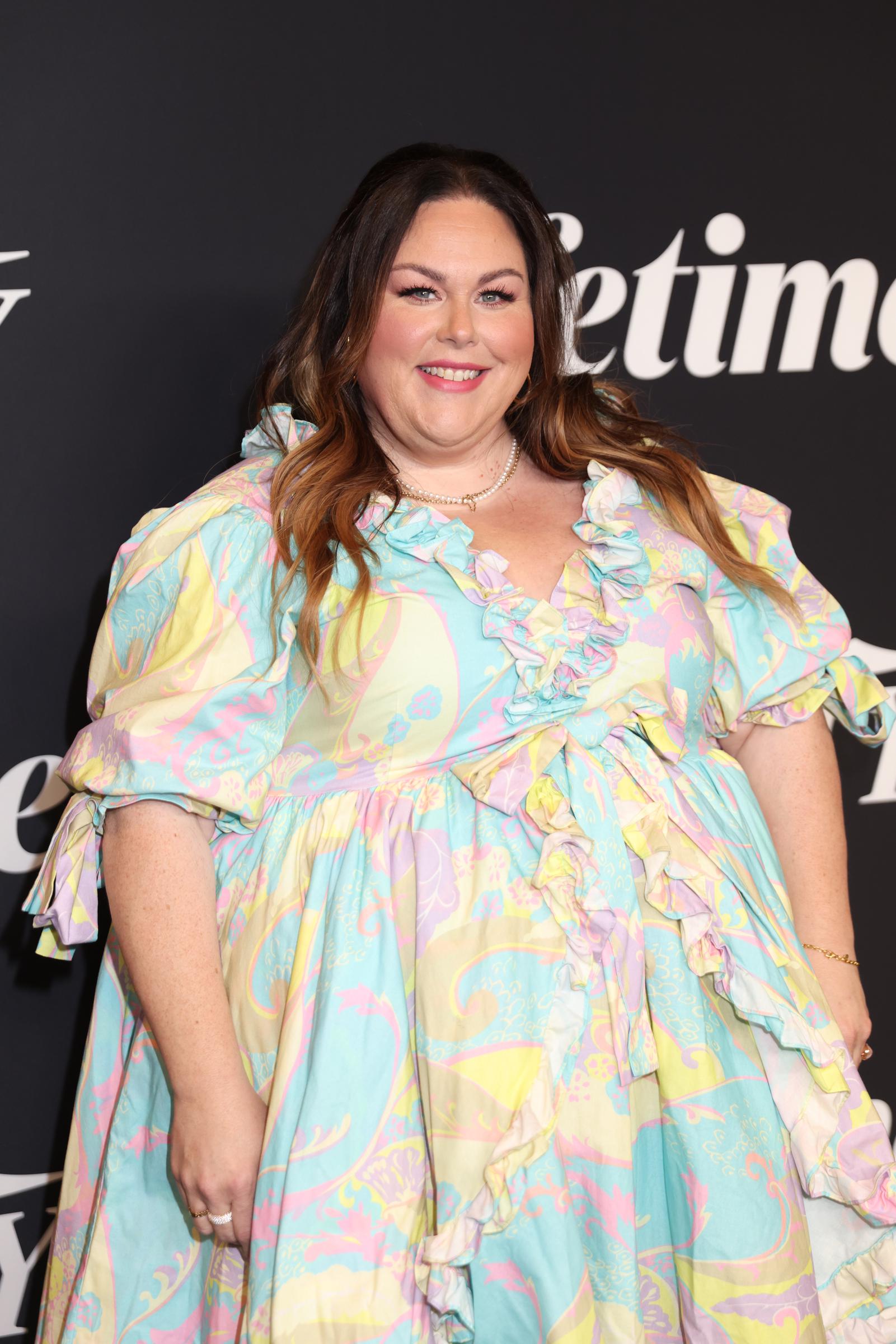 Chrissy Metz speaks onstage at the Variety Power of Women Nashville event presented by Lifetime at Nashville Yards on May 1, 2025, in Nashville, Tennessee. | Source: Getty Images