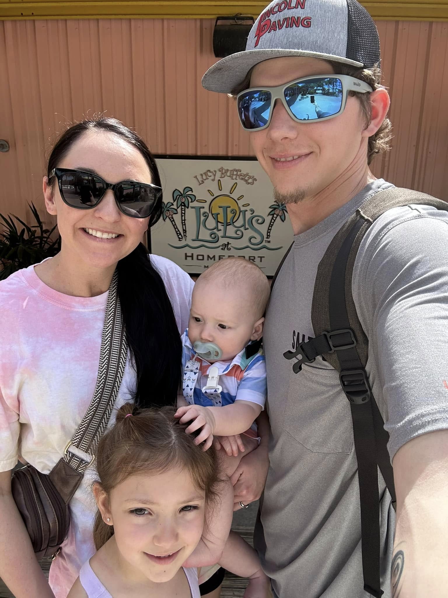 Baleigh, Brynlee, Sawyer, and Lane Smith, from a post dated August 14, 2024 | Source: Facebook/lanesmith