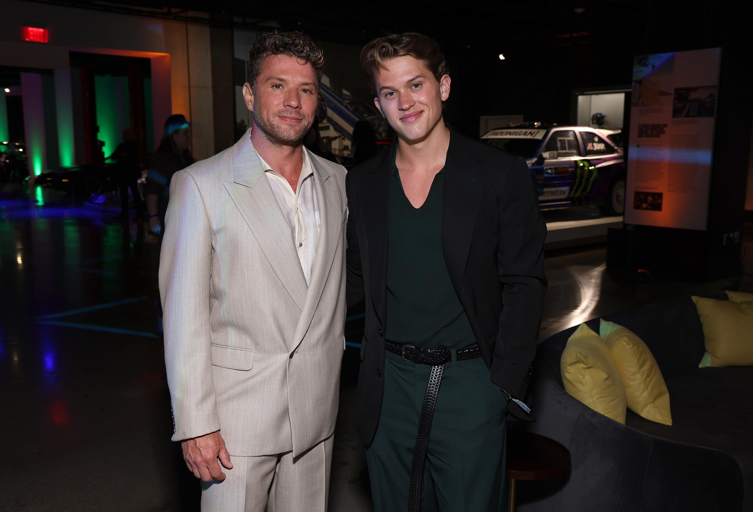 Deacon and Ryan Phillippe. | Source: Getty Images