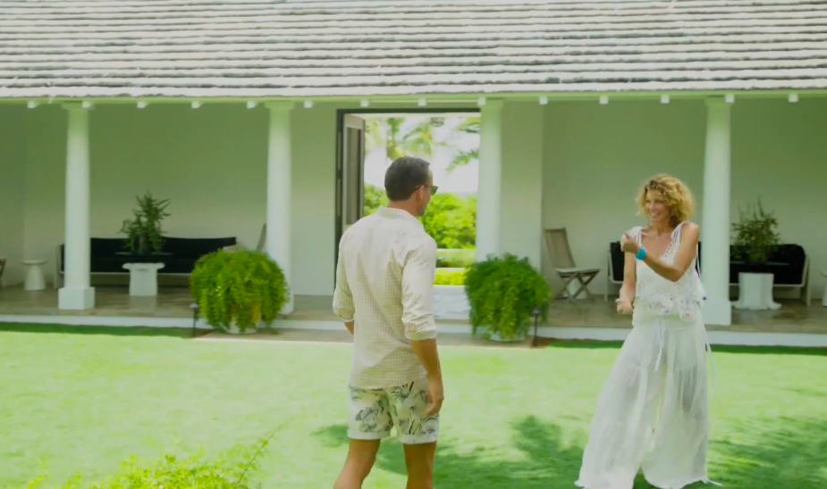 The home was completed after nearly a decade of development and planning. The finished retreat provided a permanent alternative to the family's earlier, more rustic island accommodations. | Source: YouTube/Architectural Digest