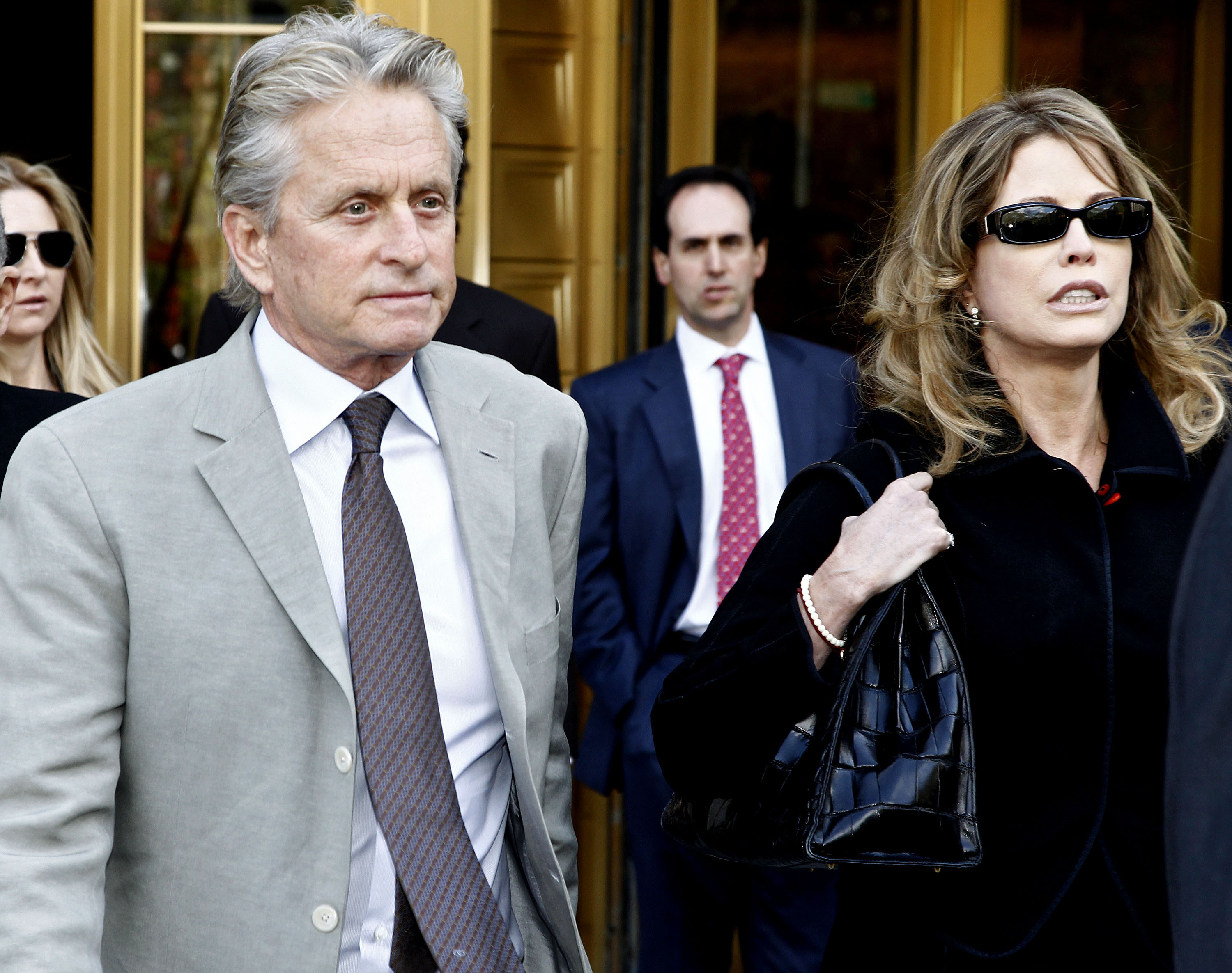 Michael and Diandra are pictured together in New York in 2010. Although their marriage ended years earlier, the Mallorca property they once shared remained part of Michael’s life for decades. | Source: Getty Images
