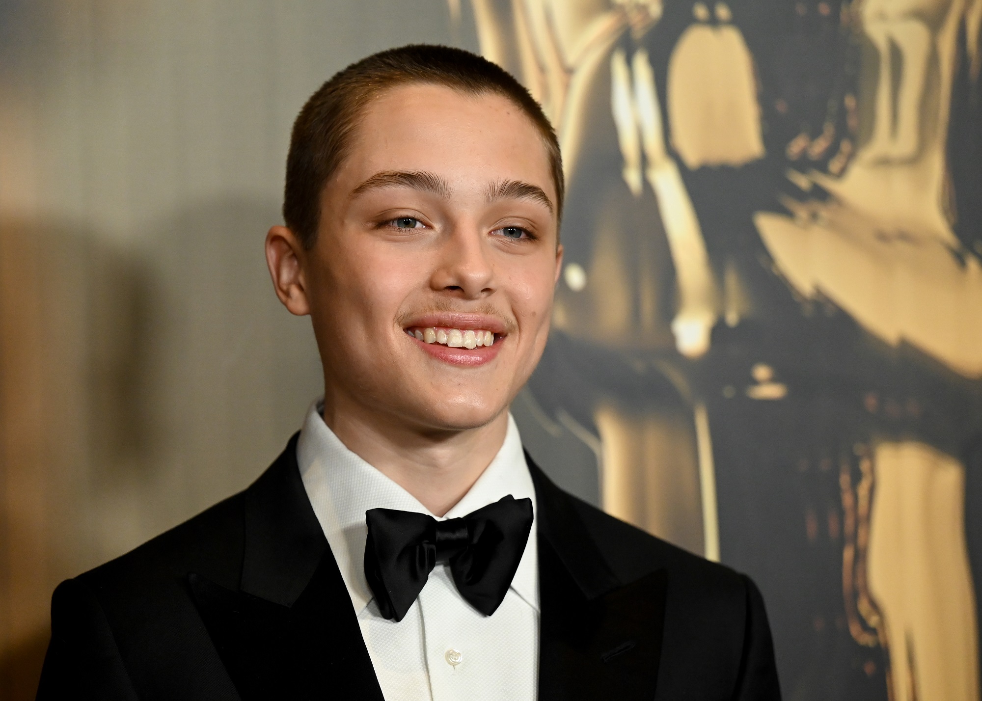 Knox Jolie-Pitt during the 15th Governors Awards held at the Ray Dolby Ballroom at Ovation Hollywood on November 17, 2024, in Los Angeles, California | Source: Getty Images