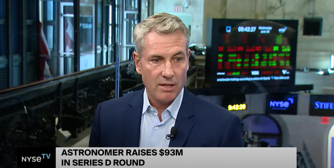 Andy Byron talks about stock exchange with NYSETV, from a YouTube post dated June 25, 2025 | Source: YouTube/NYSETV