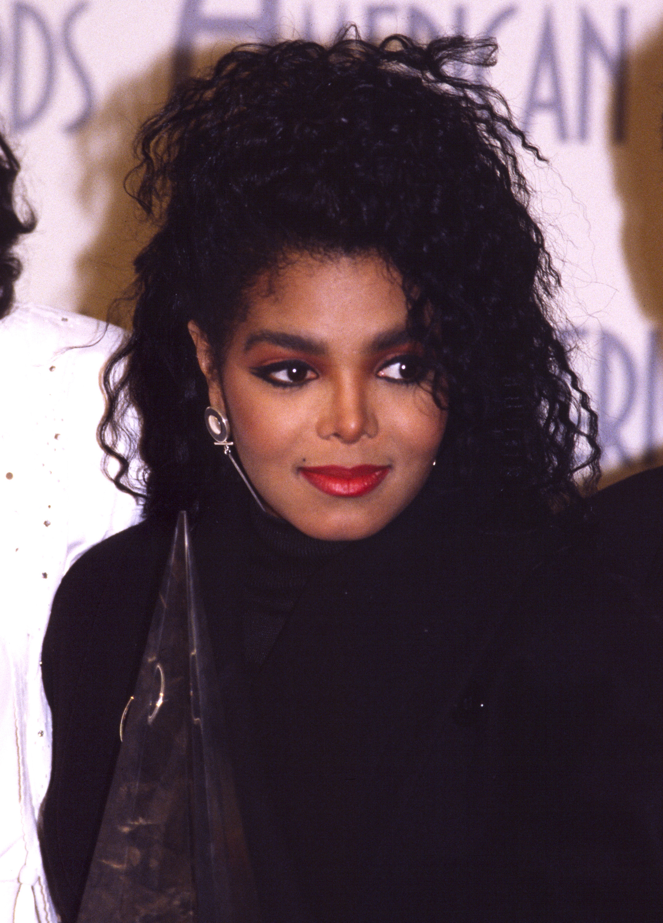 Janet Jackson at the American Music Awards in 1987.