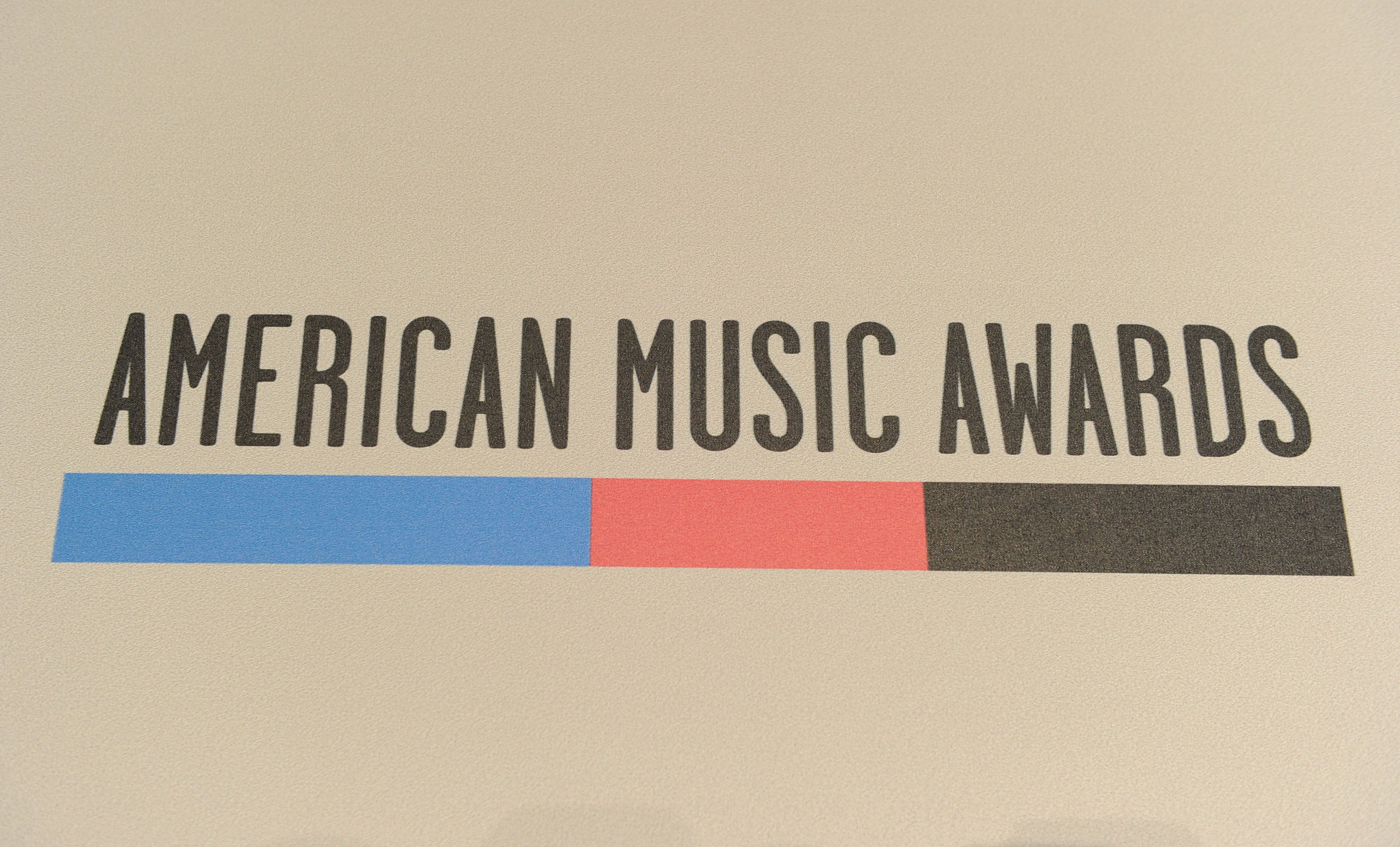 American Music Awards logo is displayed at the American Music Awards Nominations Press Conference held at The Mixing Room at the JW Marriott Los Angeles, on October 12, 2010 | Source: Getty Images