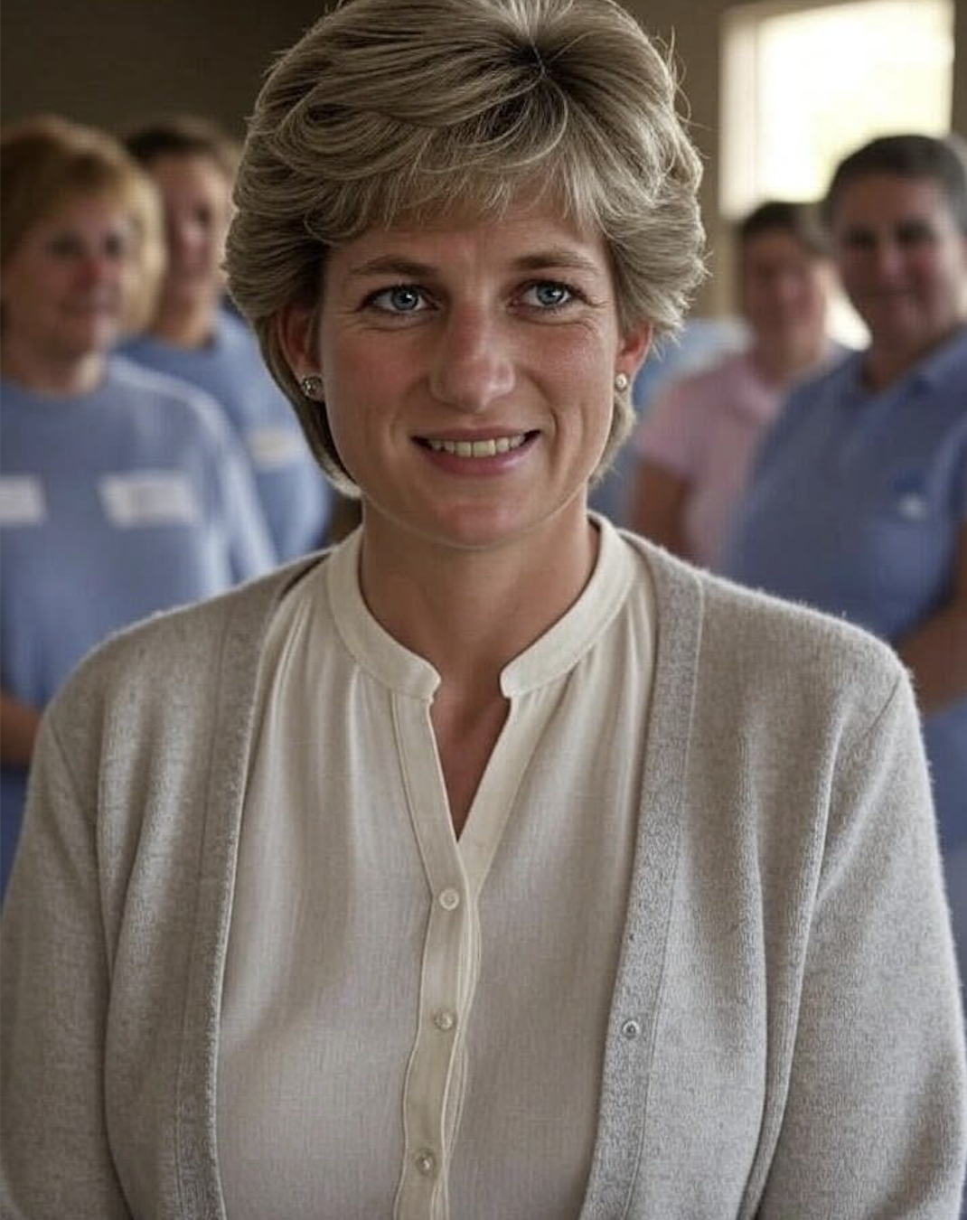 An Al-generated image of what Diana, Princess of Wales, could have looked like today. | Source: Grok