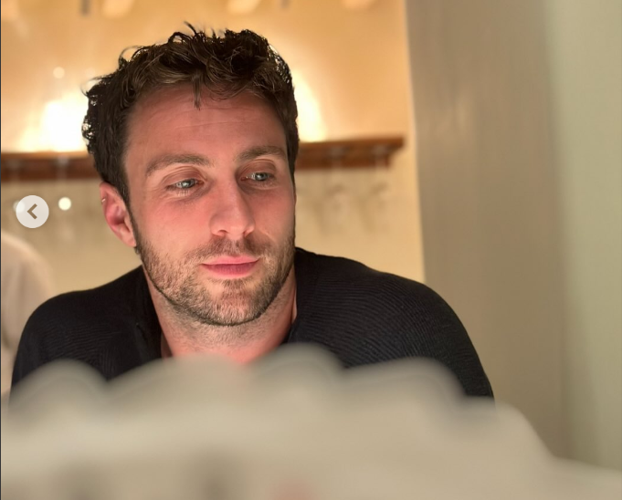 Aaron Taylor-Johnson pictured during a card game, dated June 13, 2025 | Source: Instagram/samtaylorjohnson
