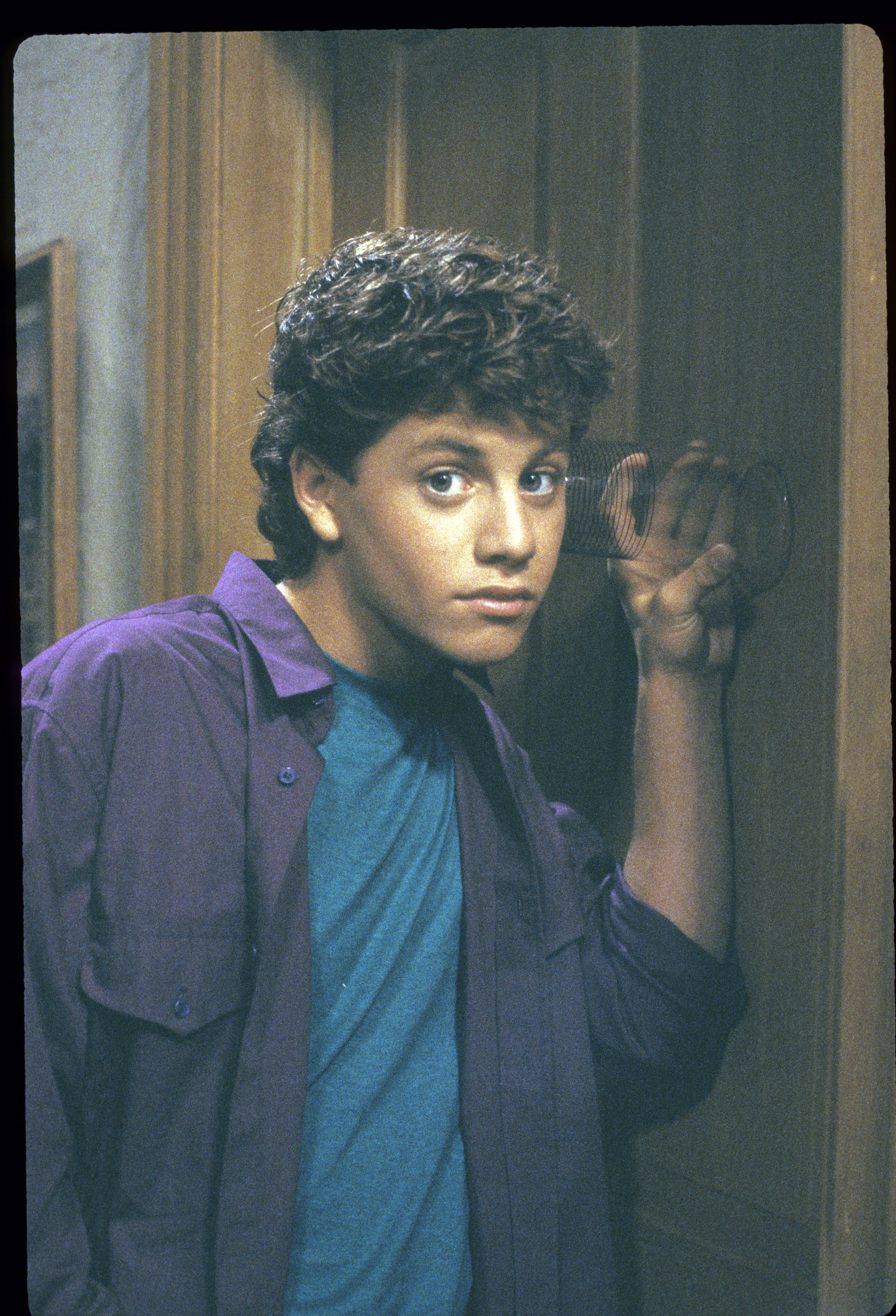 Kirk Cameron on the "Growing Pains" set in 1986 | Source: Getty Images