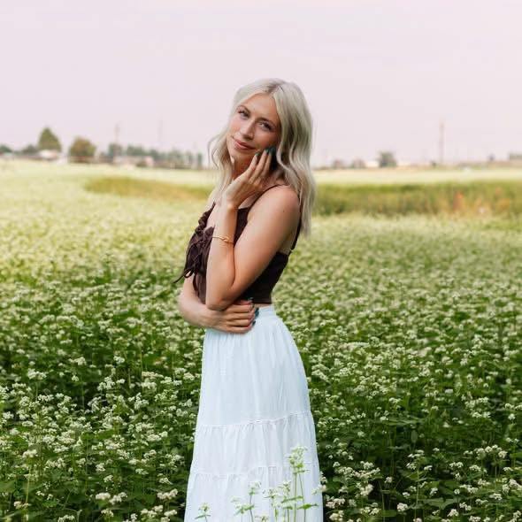 One of David McCarty's nieces posing in a field, posted on January 5, 2026. | Source: Facebook/True Crime Kelly
