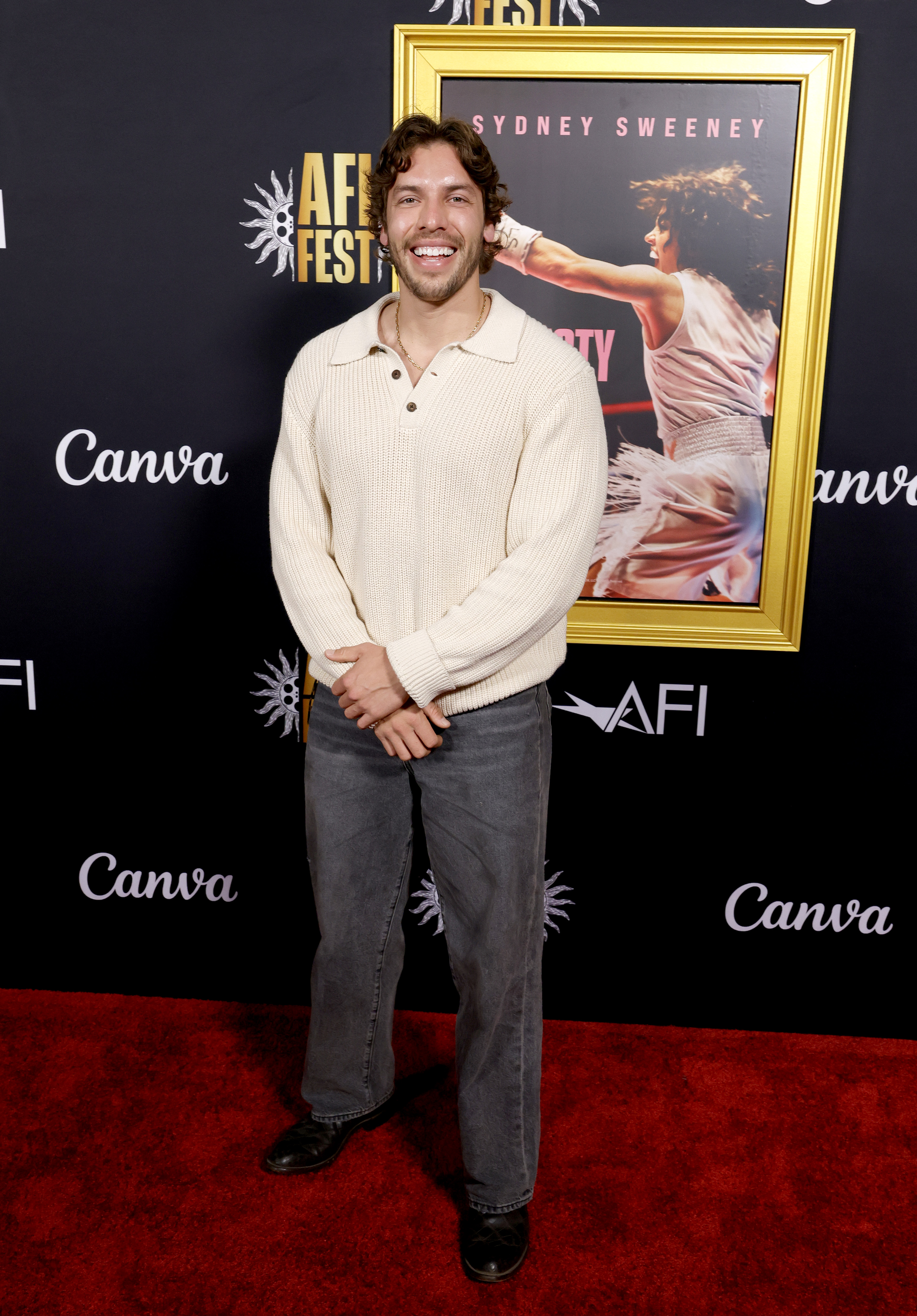Joseph Baena attends the "Christy" premiere during 2025 AFI FEST at TCL Chinese Theater in Hollywood, California on October 25. | Source: Getty Images