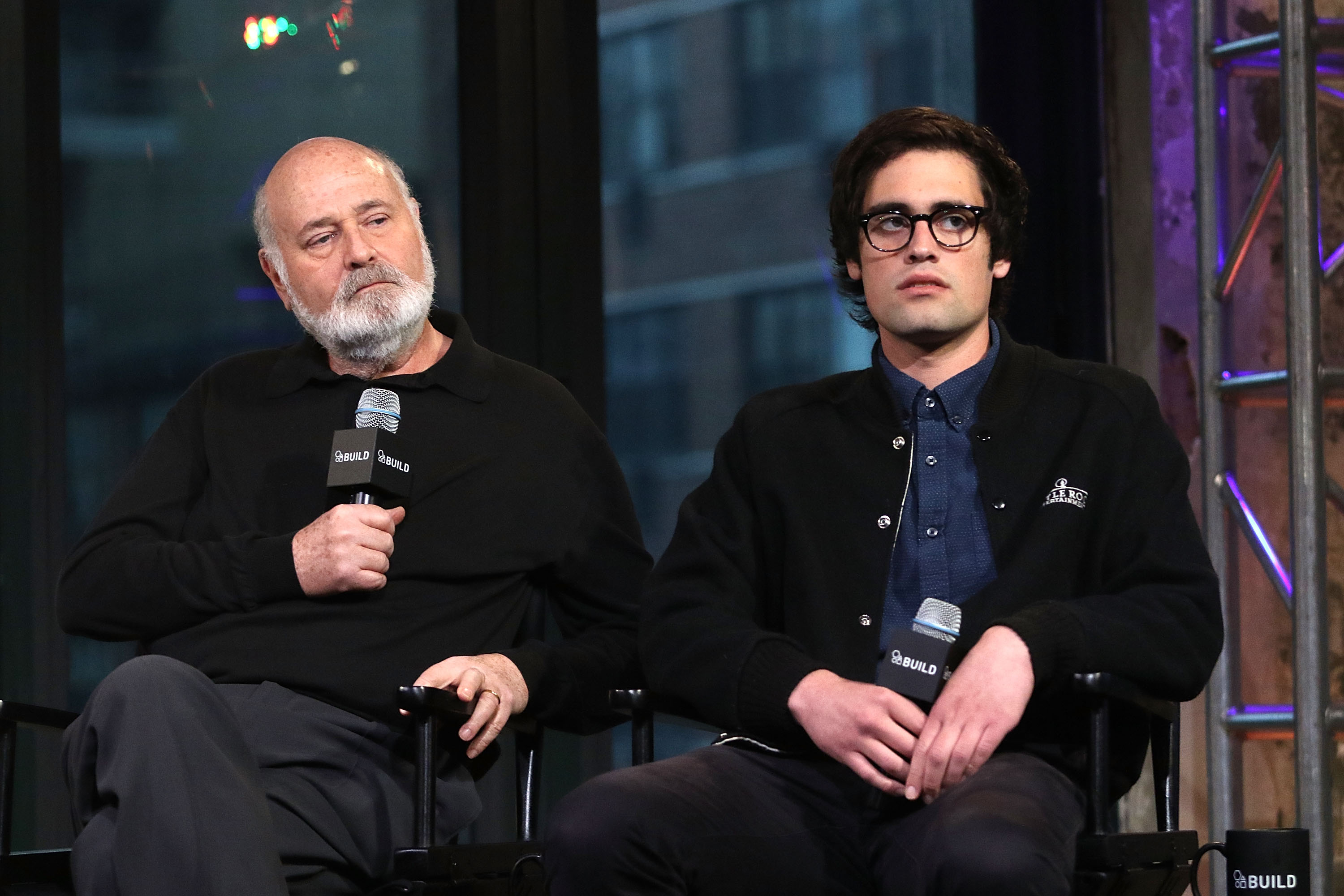 Rob Reiner and Nick Reiner attend AOL Build Speaker Series at AOL Studios In New York on May 4, 2016. | Source: Getty Images