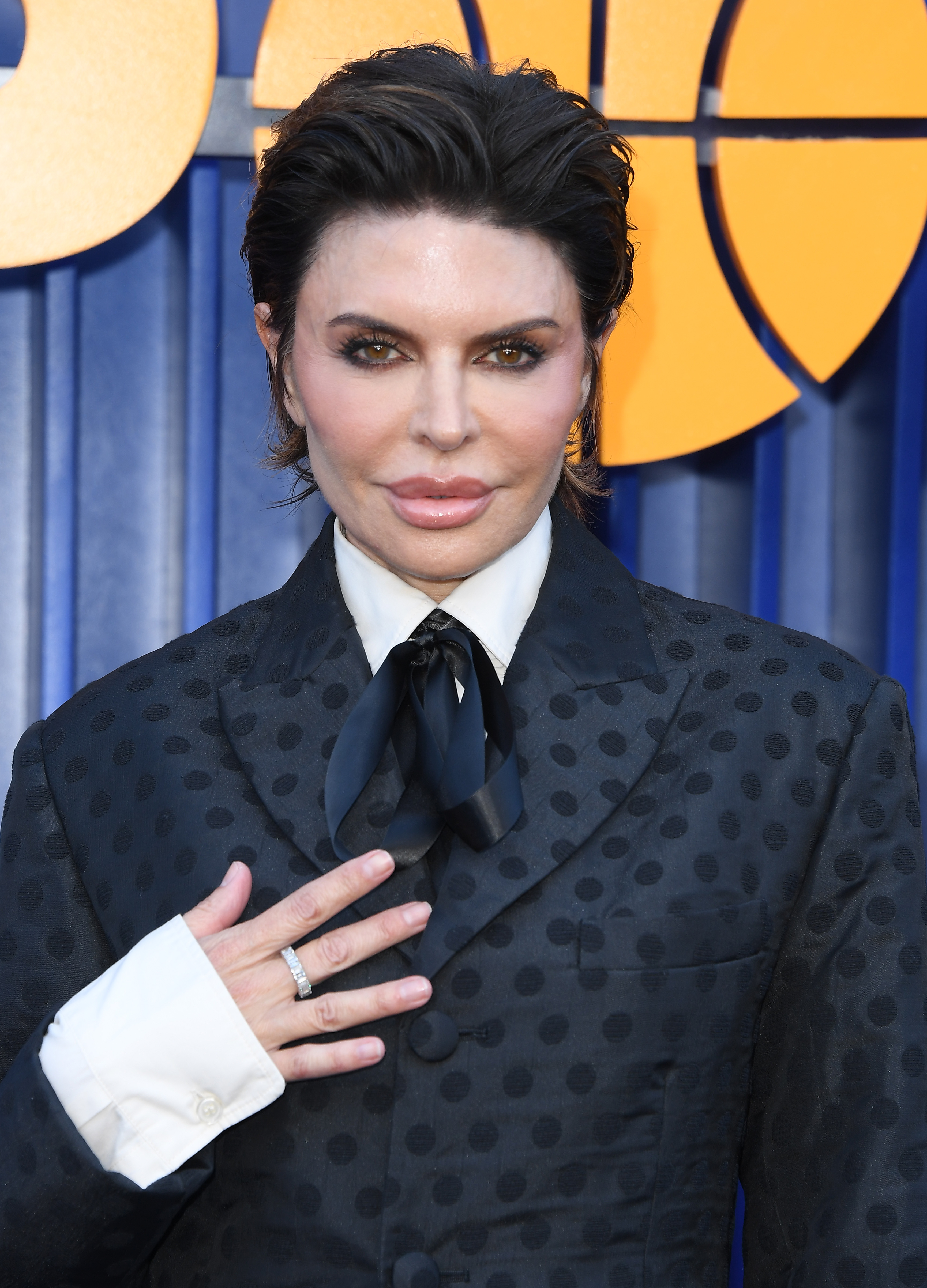 Lisa Rinna at the Season 2 premiere of "Running Point" in Los Angeles, California on April 15, 2026. | Source: Getty Images