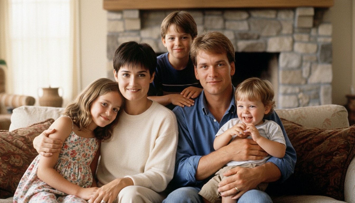 Sam and Molly with their family, according to AI. | Source: Grok