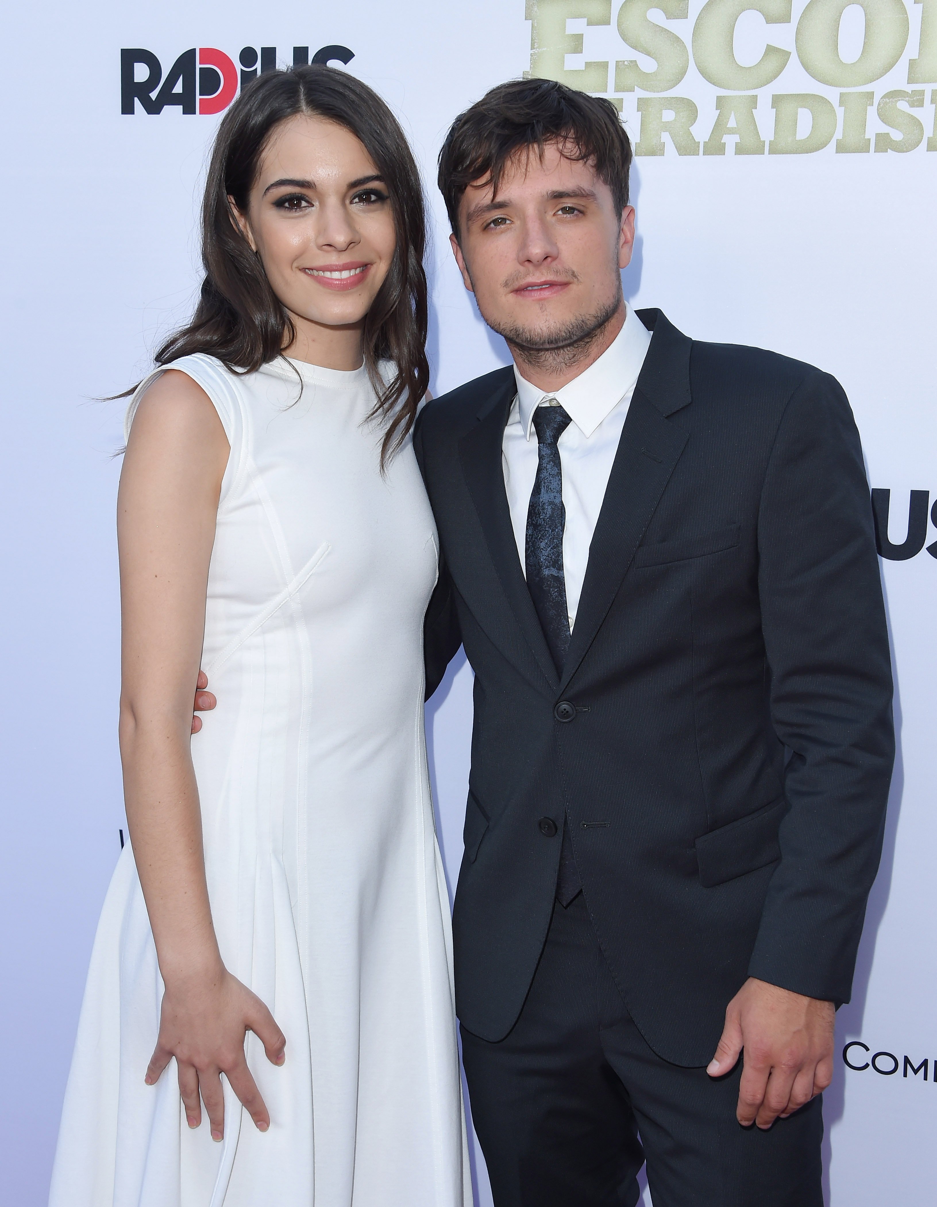Claudia Traisac and Josh Hutcherson at ArcLight Hollywood on June 22, 2015, in Hollywood, California. | Source: Getty Images