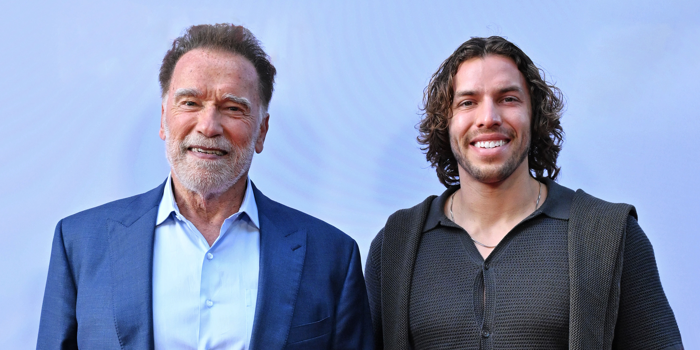 Arnold Schwarzenegger and Joseph Baena | Source: Getty Images