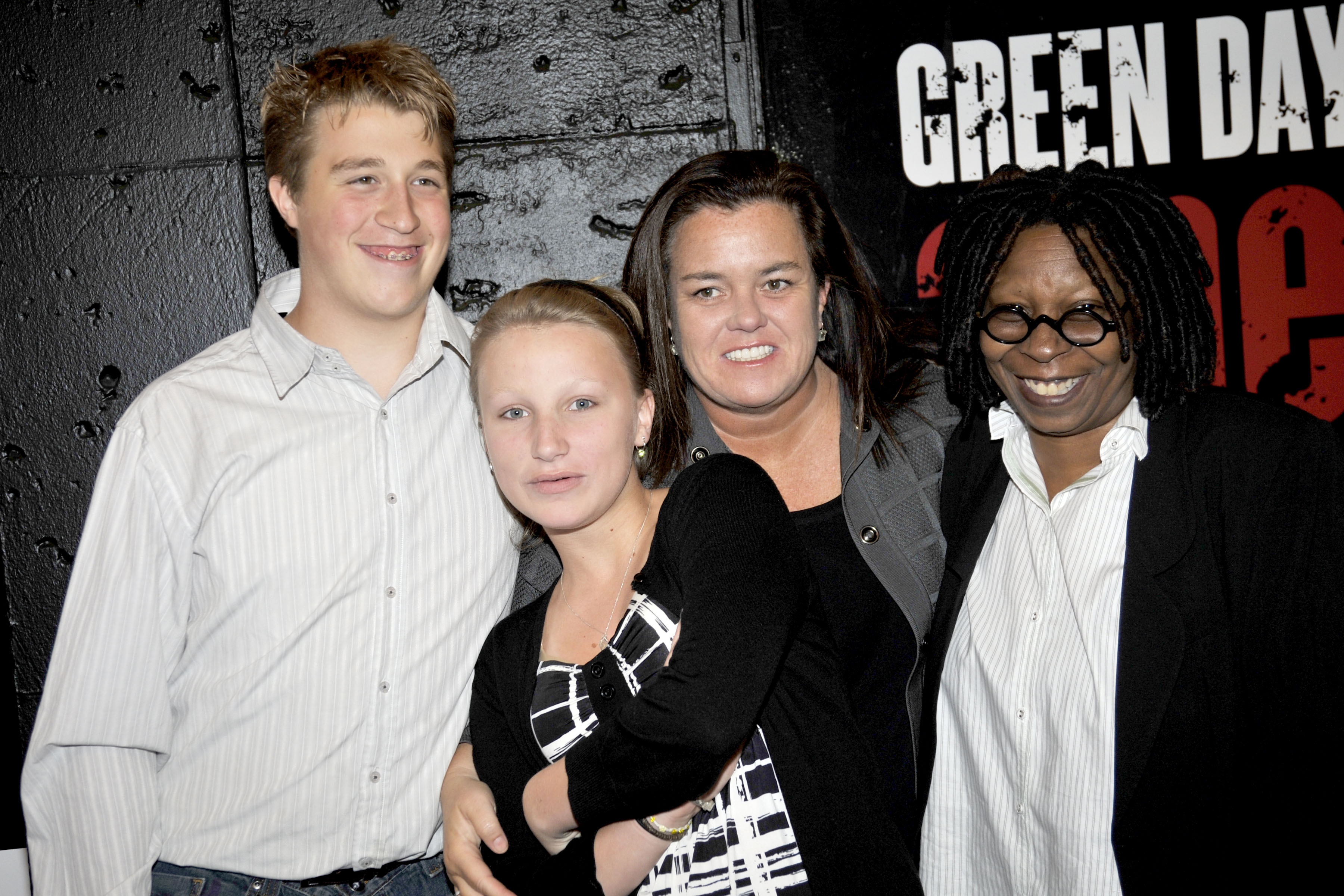 Chelsea Nuens, then publicly known as Chelsea O'Donnell, appears with Rosie O'Donnell at a Broadway event in New York in 2010. | Source: Getty Images